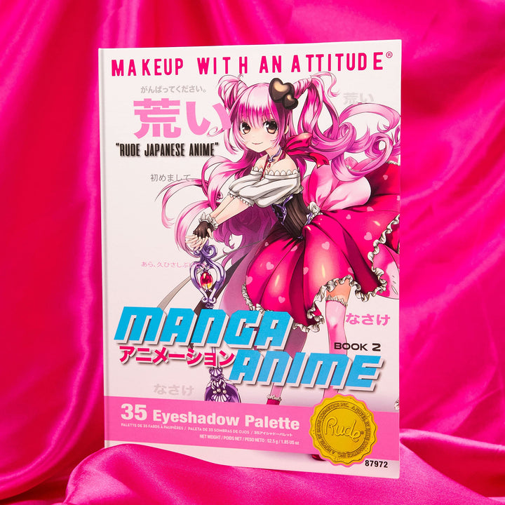 Rude Cosmetics Manga Anime 35 Eyeshadow Palette
