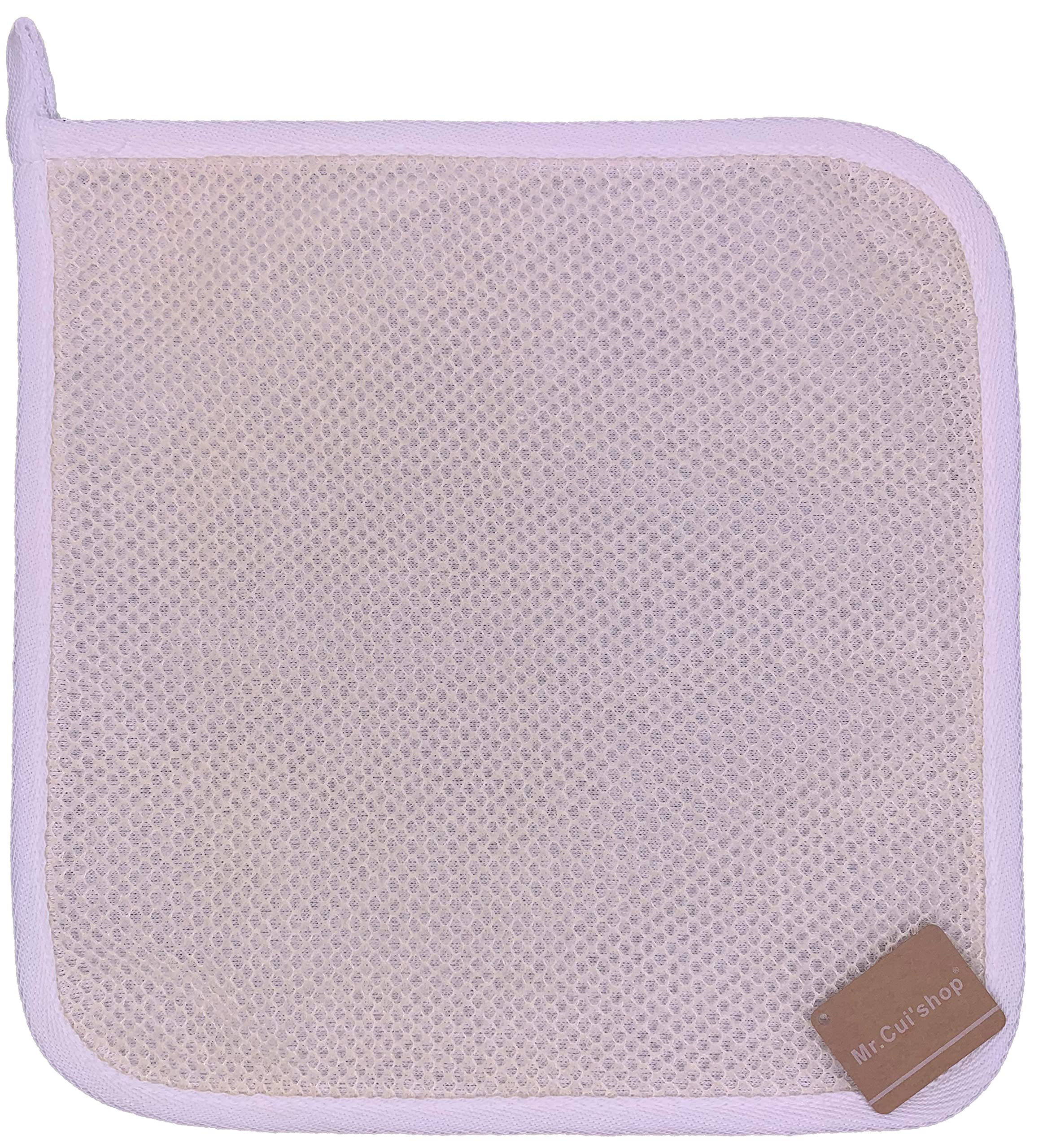 4 pcs/set 2 Soft Weave Home Spa Exfoliating Face and Body Wash Cloths, Dual-Textured for Shower & 2 Bath Spa Puff Scrubber Ball - Remove Dead Skin - Great for Skin Care in the Bath - Rich Foams Bubble