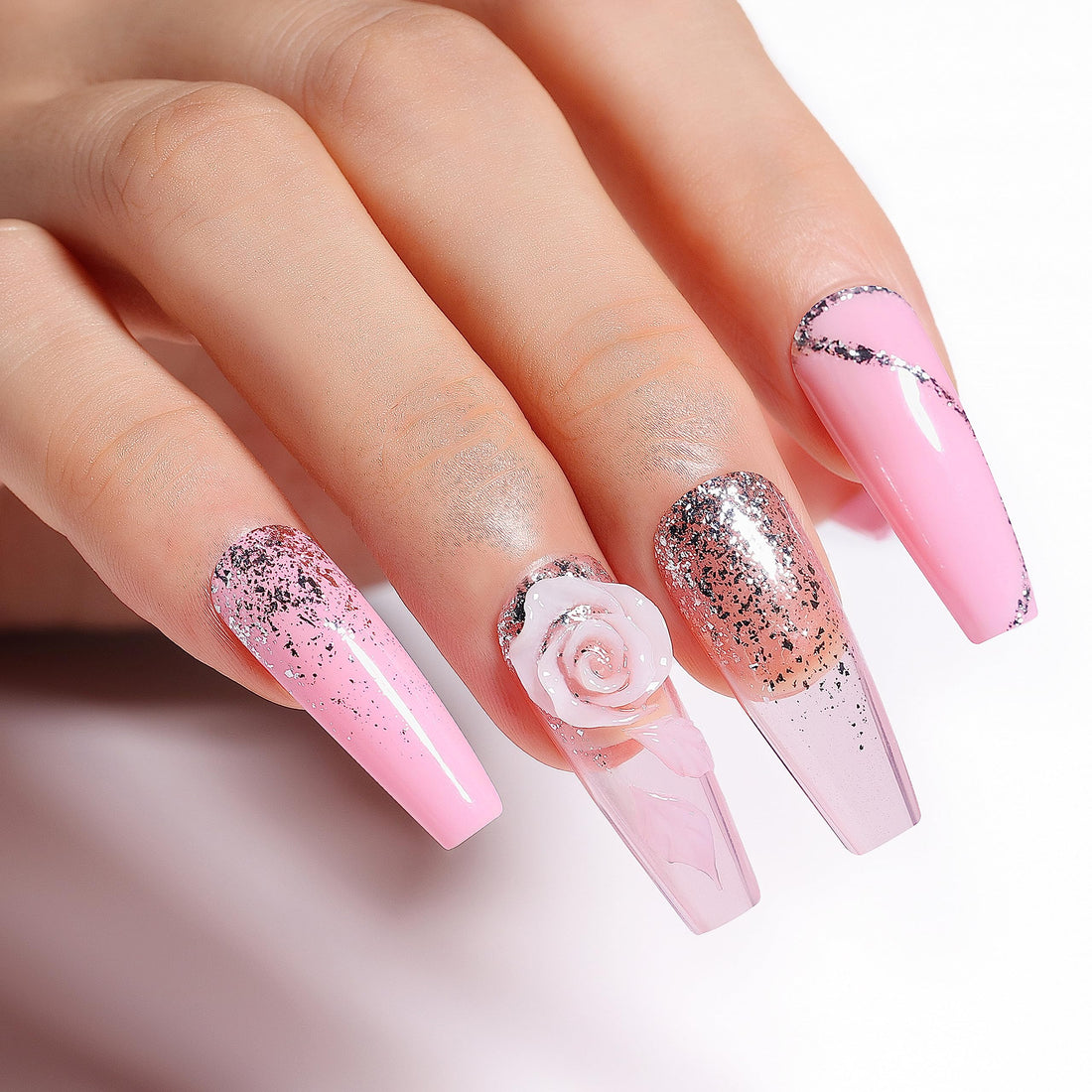 AIMEILI Soak Off U V LED Translucent Sheer Pink Gel Nail Polish - Clear Pink Nude (065) 10ml