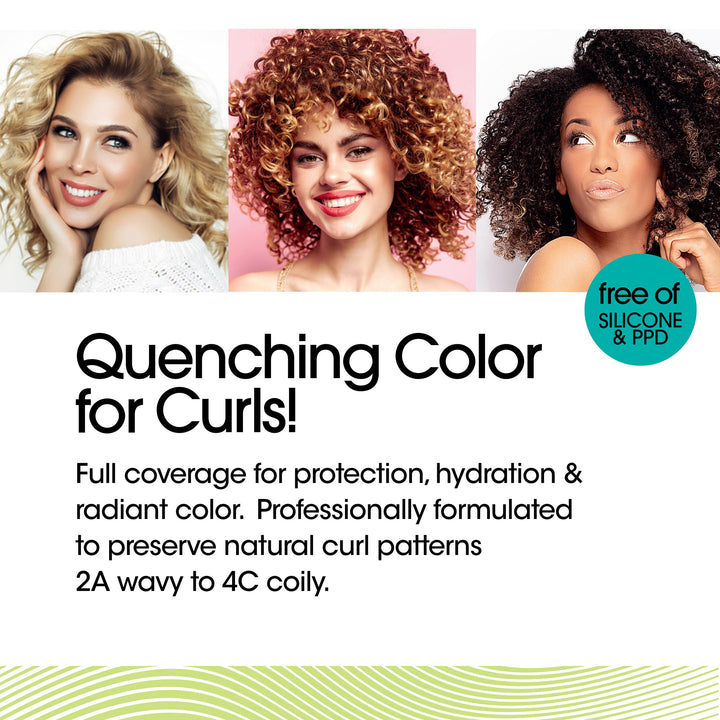 All About Curls Curl Quench After-Color Conditioner | Protect Color | Moisturize & Nourish | All Curly Hair Types | Vegan & Cruelty Free | Sulfate Free | 6.7 Fl Oz