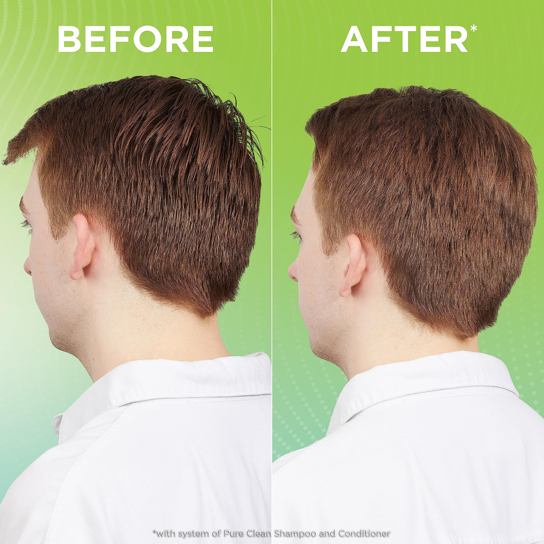 Garnier Hair Care Fructis Pure Clean Aloe Vera Conditioner,Fortifying Conditioner,Made With Aloe And Vitamin E Extract,Vegan Formula,Paraben Free for all type of hair,21 Fl Oz,2 Count,Pack Of 1