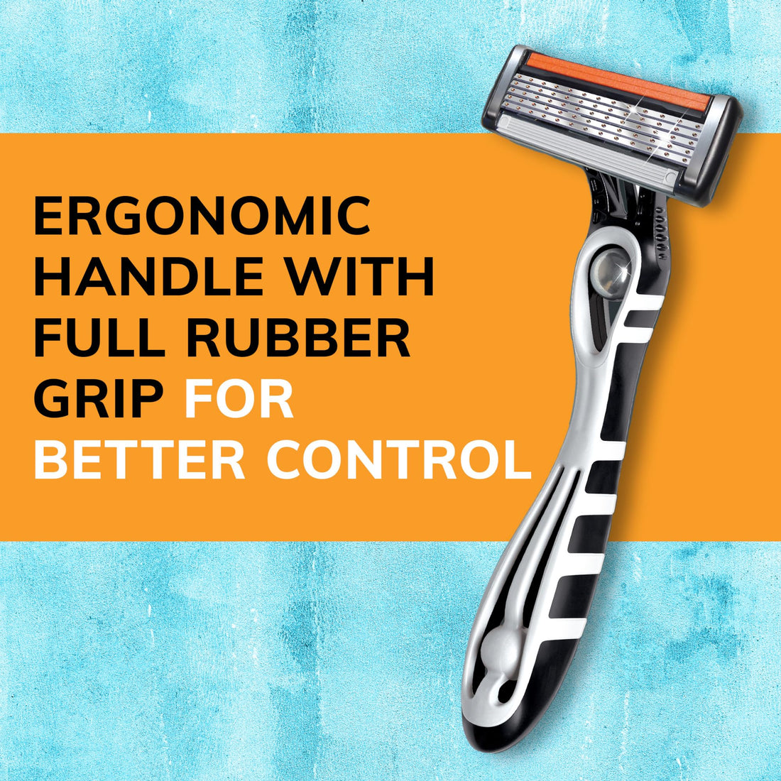 BIC Flex 5 Disposable Razors for Men, Long-Lasting 5-Blade Razors For a Smooth and Comfortable Face Razor Shave, Shaving Razors, 6 Count (Pack of 1)