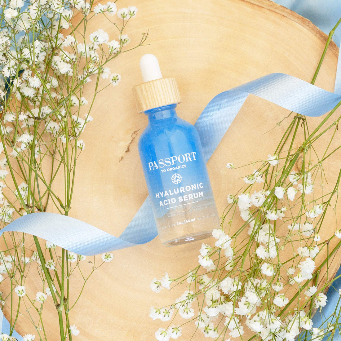 Hyaluronic Acid Serum - Organic & Vegan - 100% Pure of a 1% solution 2oz