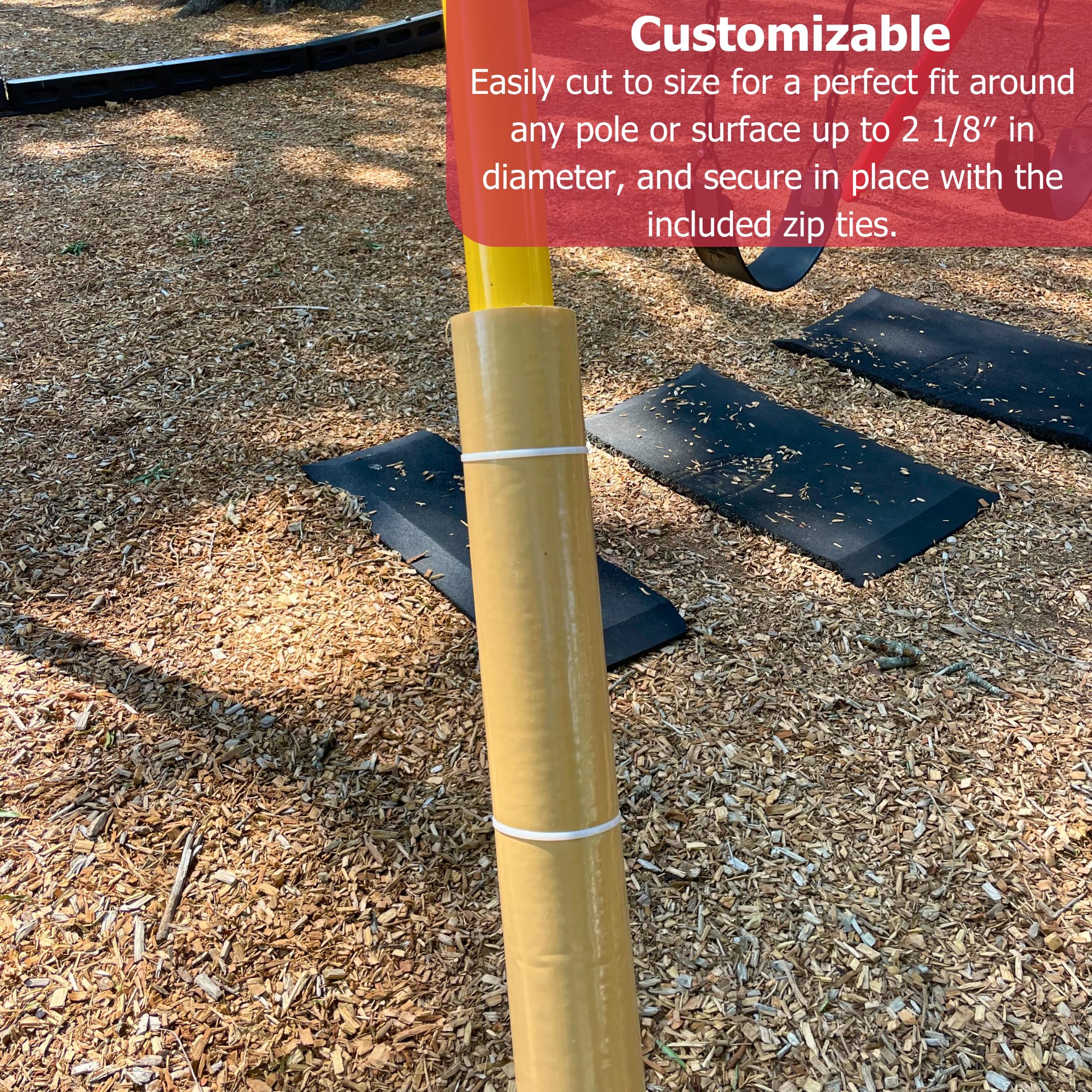 Cardinal Gates Pole Padding, Yellow