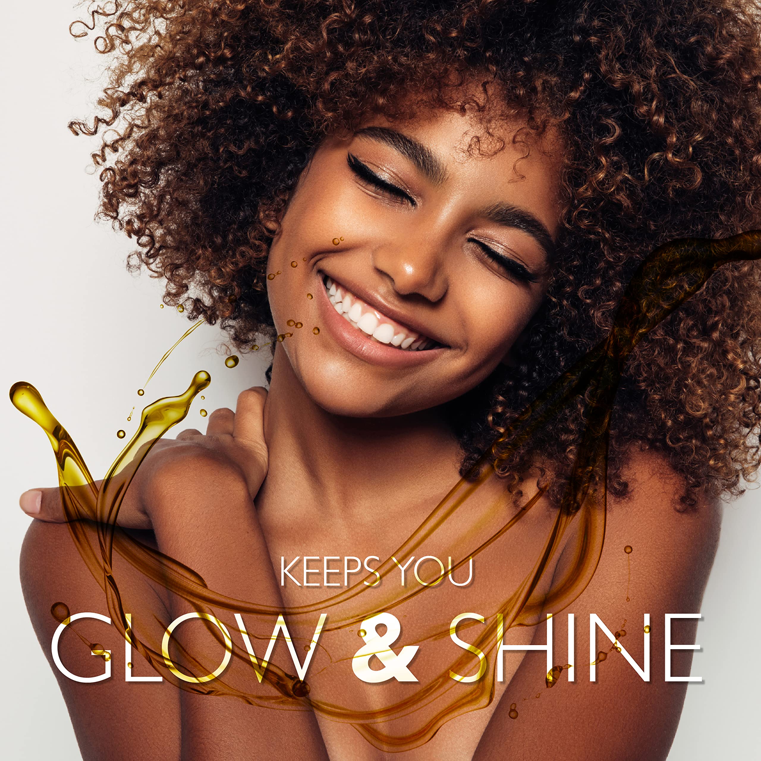 Saryna Key Body Oil for Dry Skin and Normal Skin - With Pure African Shea Butter, Olive Oil, Jojoba Oil - Oil for Women - Moisturizing Natural Shea Cream - Moisture Body Oil