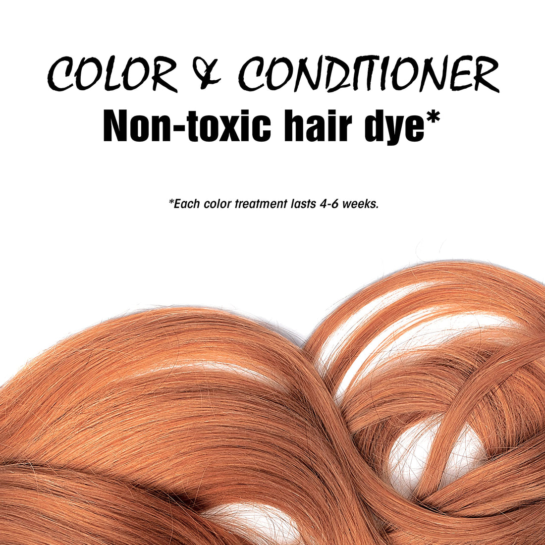 Light Mountain Natural Bulk Hair Color and Conditioner, Light Red, 16 Ounce