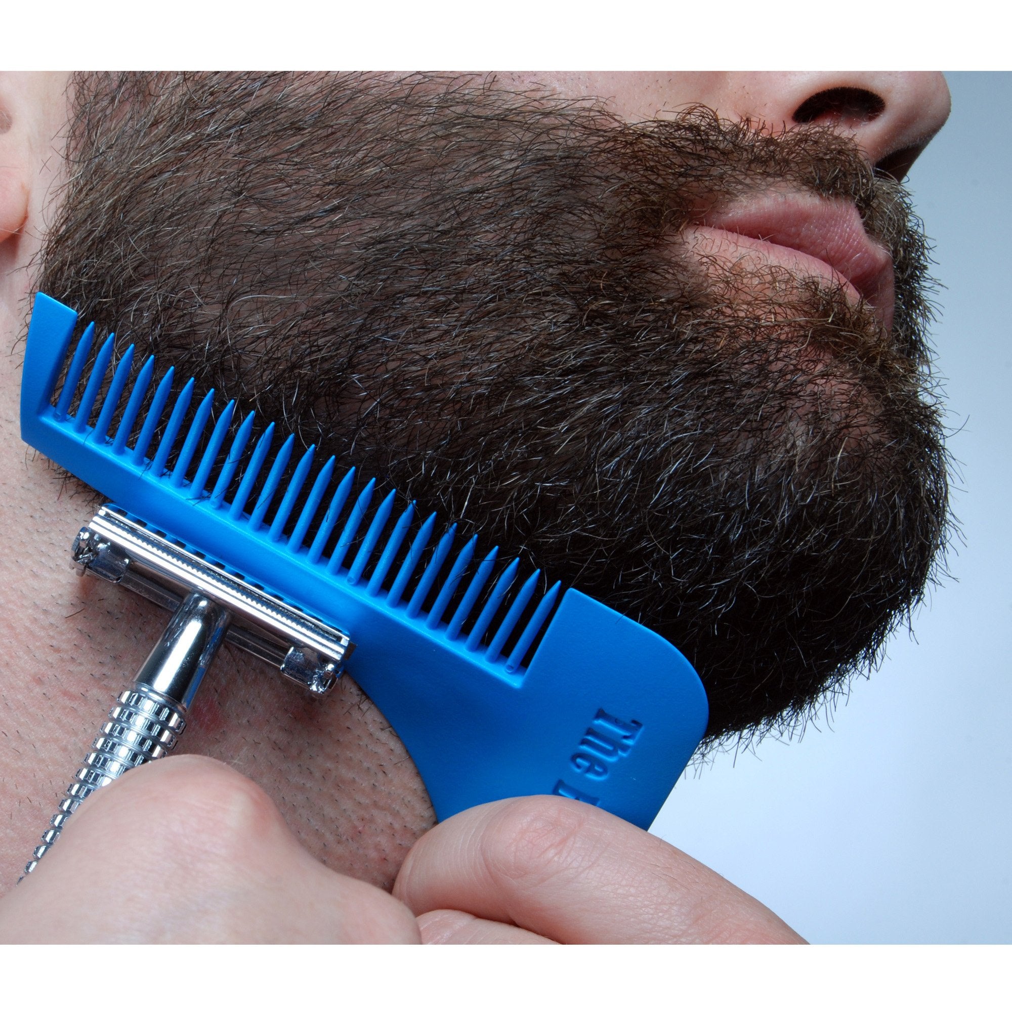 The Beard Bro- 7 Tools in 1 Professional Beard Shaping Tool For Perfect Lines and Symmetry- THE FIRST & ORIGINAL