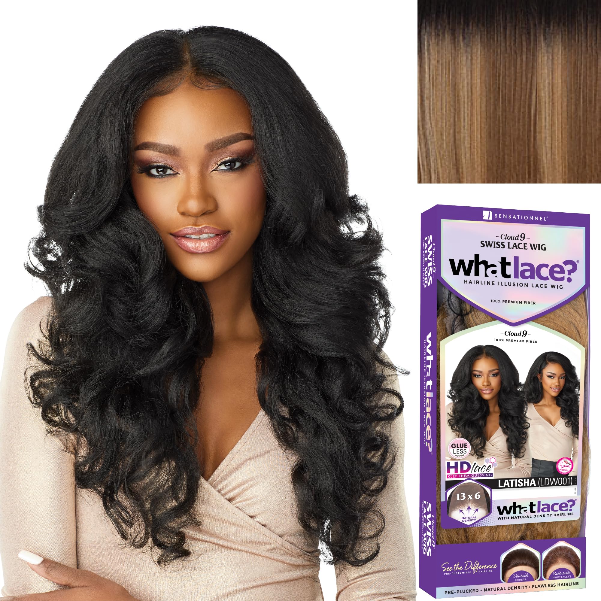Sensationnel Synthetic Cloud9 What Lace Wig - LATISHA (FLAMBOYAGEBLONDE)