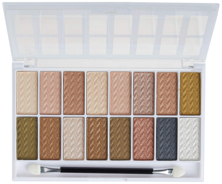 L.A. Colors 16 Color Eyeshadow Palette, Sweet, 27g
