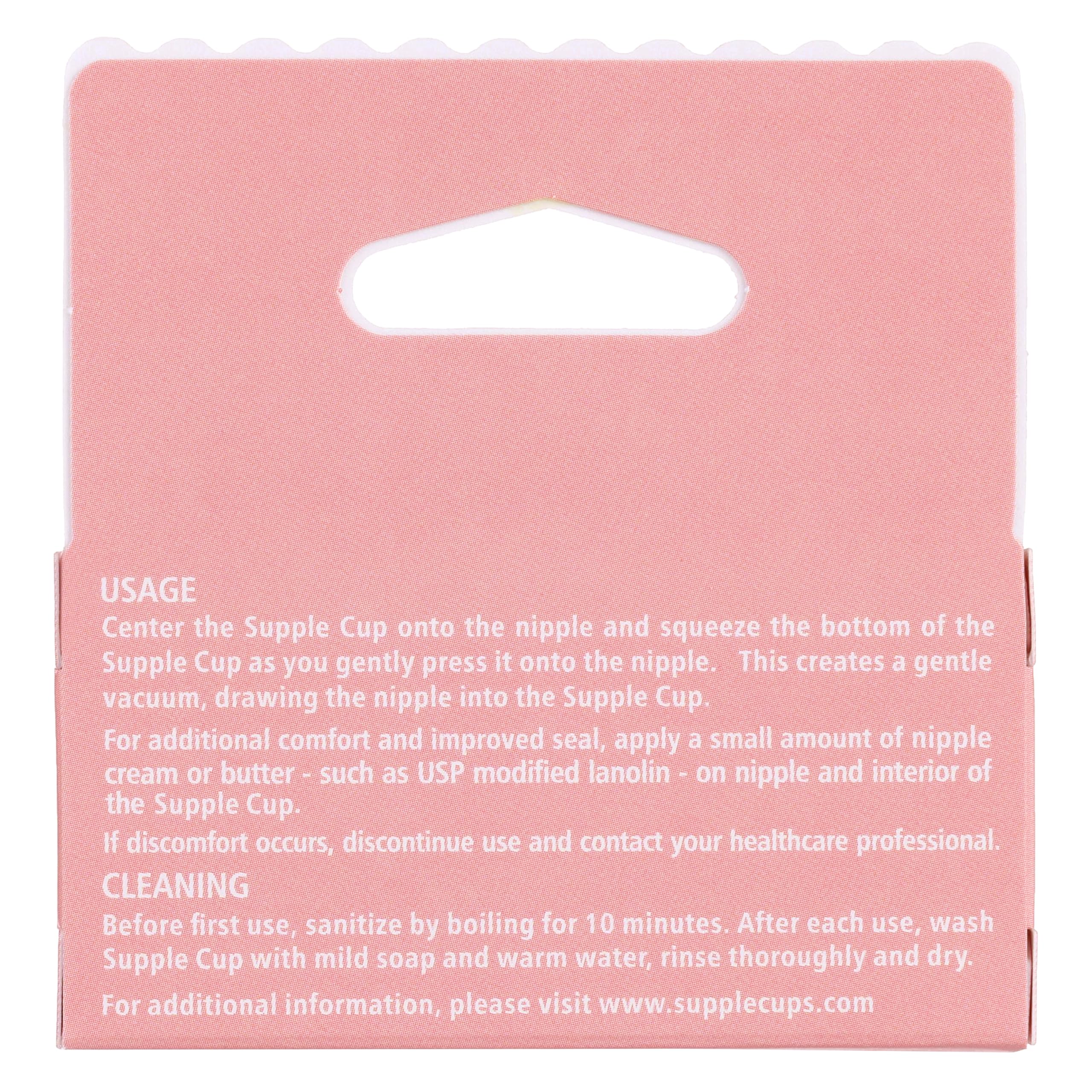 Supple Cups for Flat, Shy and Inverted Nipples (Size 3)