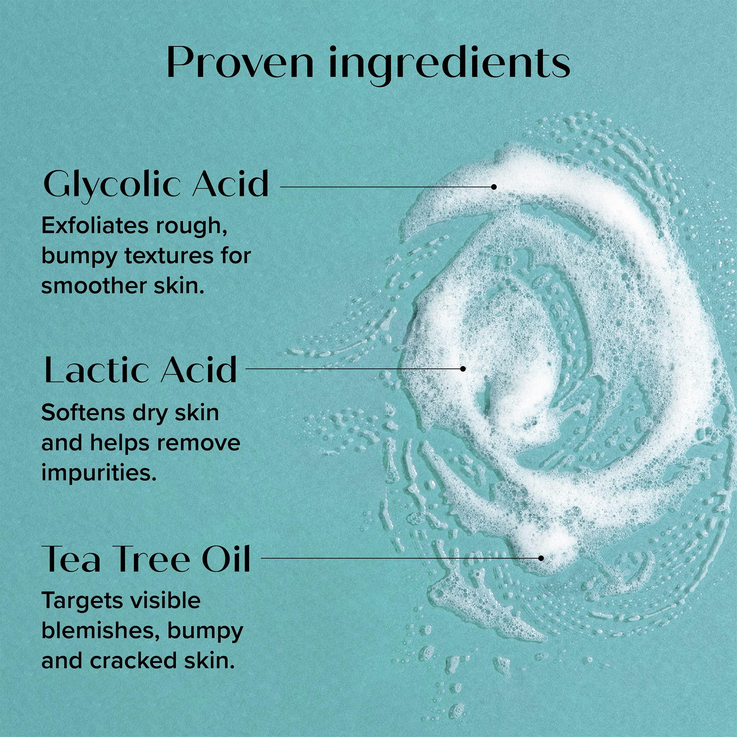 MEDIX 5.5 Exfoliating AHA Glycolic Acid Face & Body Wash Cleanser + Retinol Moisturizing Body Cream Lotion Skin Care 2PC Set | Alpha Hydroxy Acid & Lactic Acid Foaming Face Wash, 2-PC