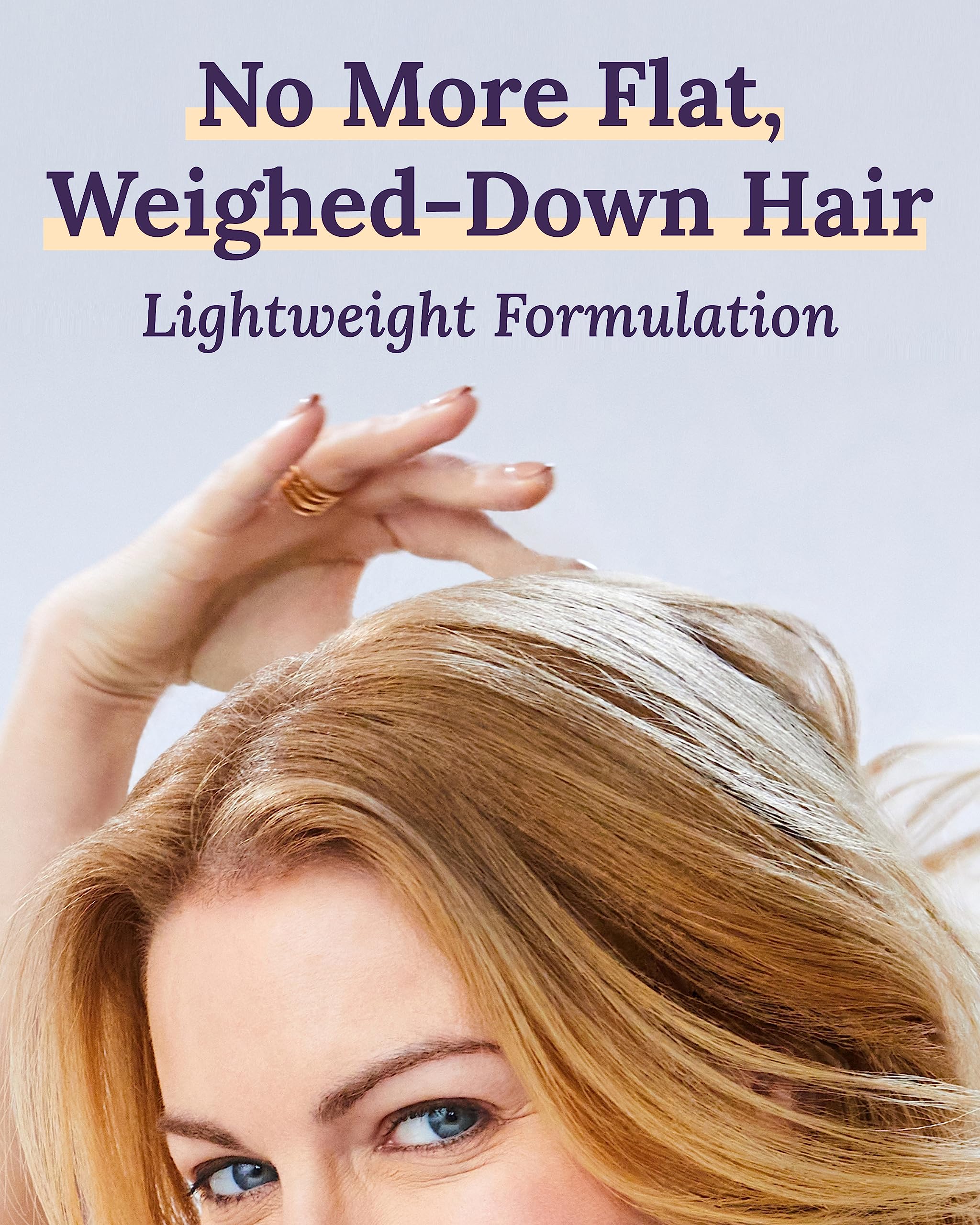 Keranique Volumizing Keratin Conditioner for Thinning Hair, Hair Regrowth | Keratin Amino Complex, Free of Sulfates, Dyes and Parabens, 8 Fl Oz