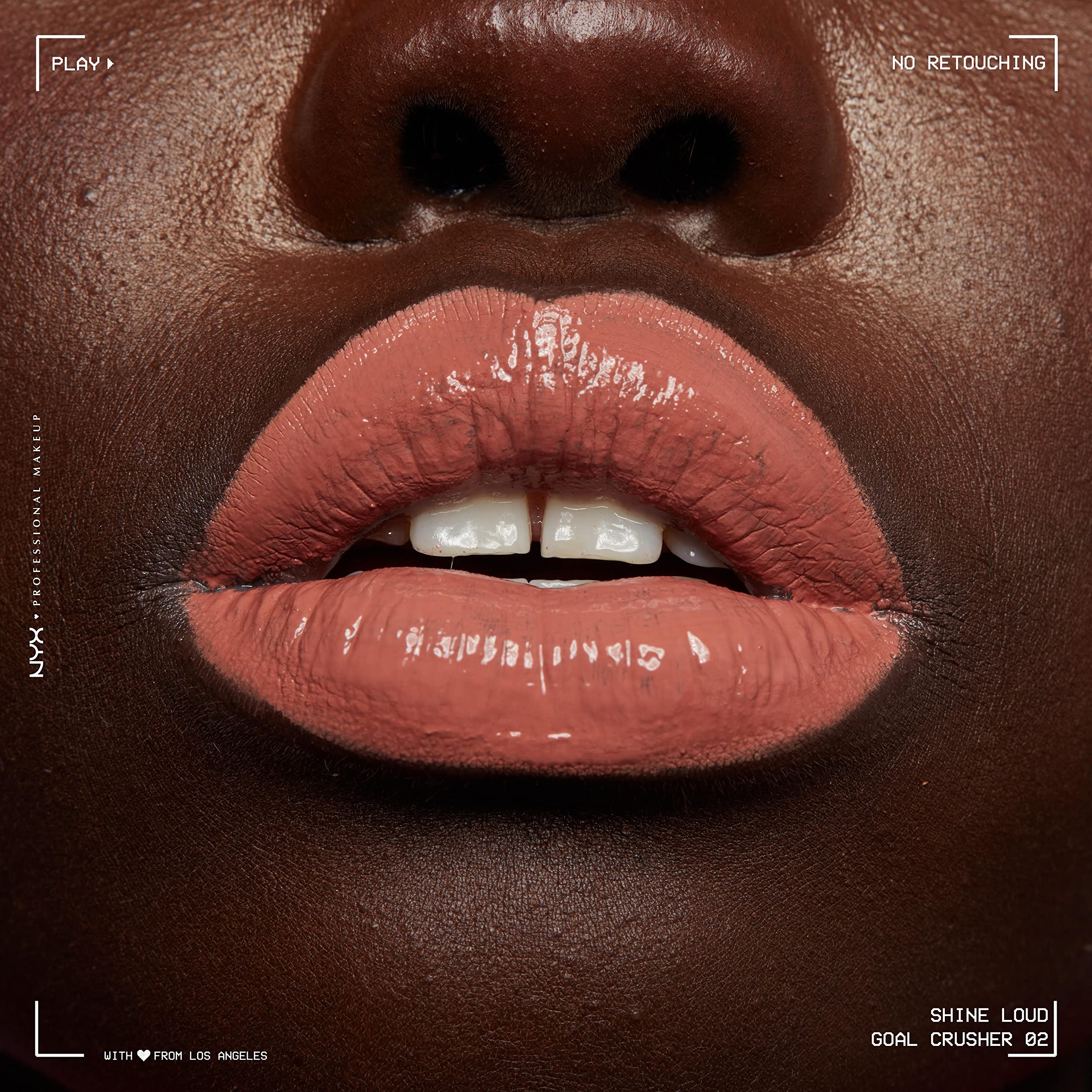 NYX PROFESSIONAL MAKEUP Shine Loud, Vegan High-Shine Long-Lasting Liquid Lipstick - Goal Crusher