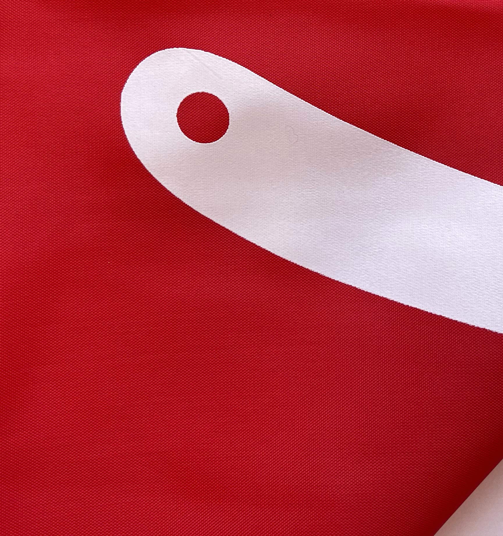 Betty Dain Barber Pole Cutting / Styling Cape, Red