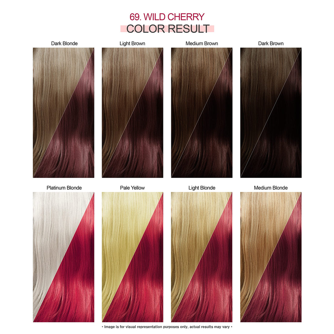 Adore Shining Semi Permanent Hair Colour, 69 Wild Cherry by Adore