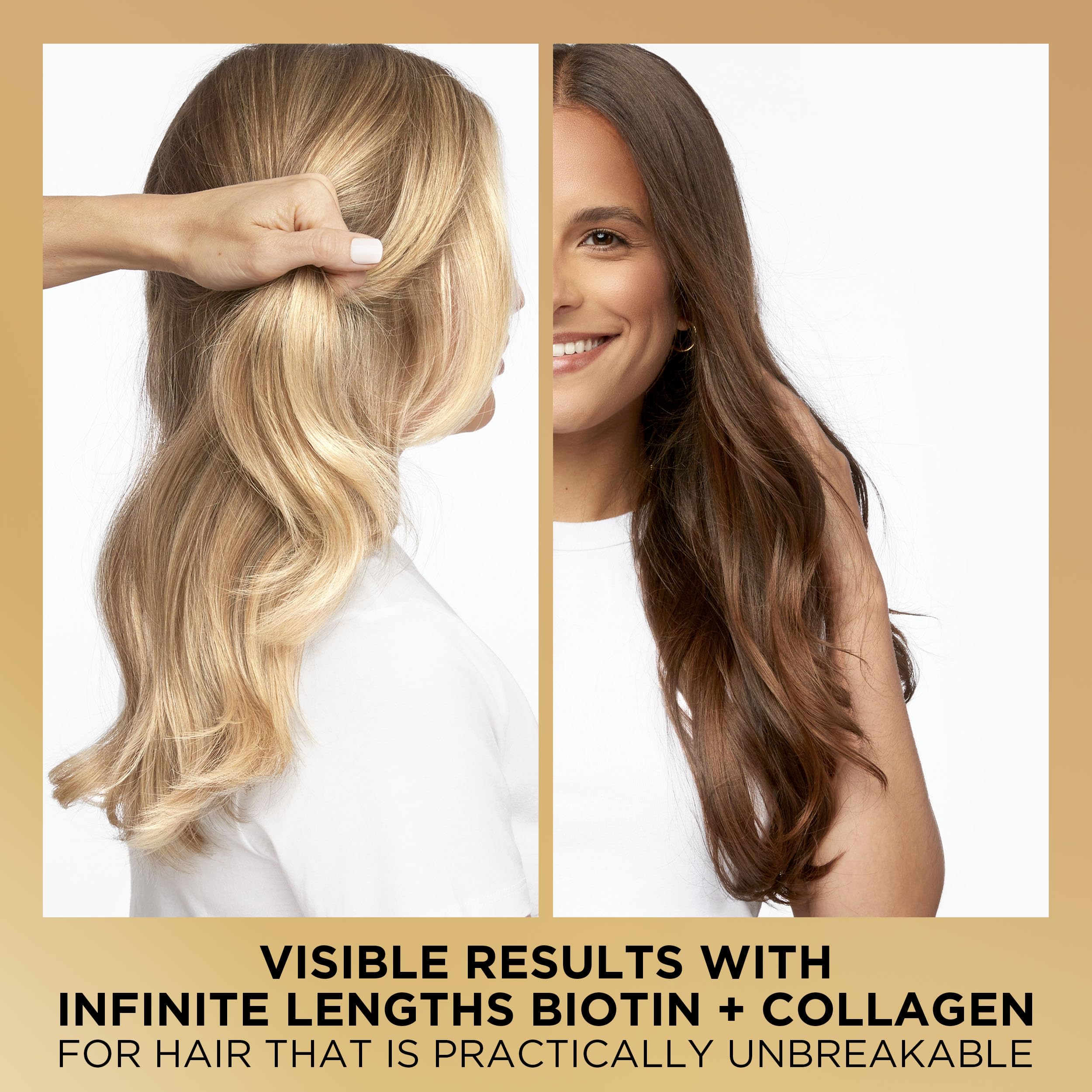 Pantene Pro-V Miracles Infinite Lengths Biotin + Collagen 1 Minute Miracle Conditioner 10.9 Fl oz