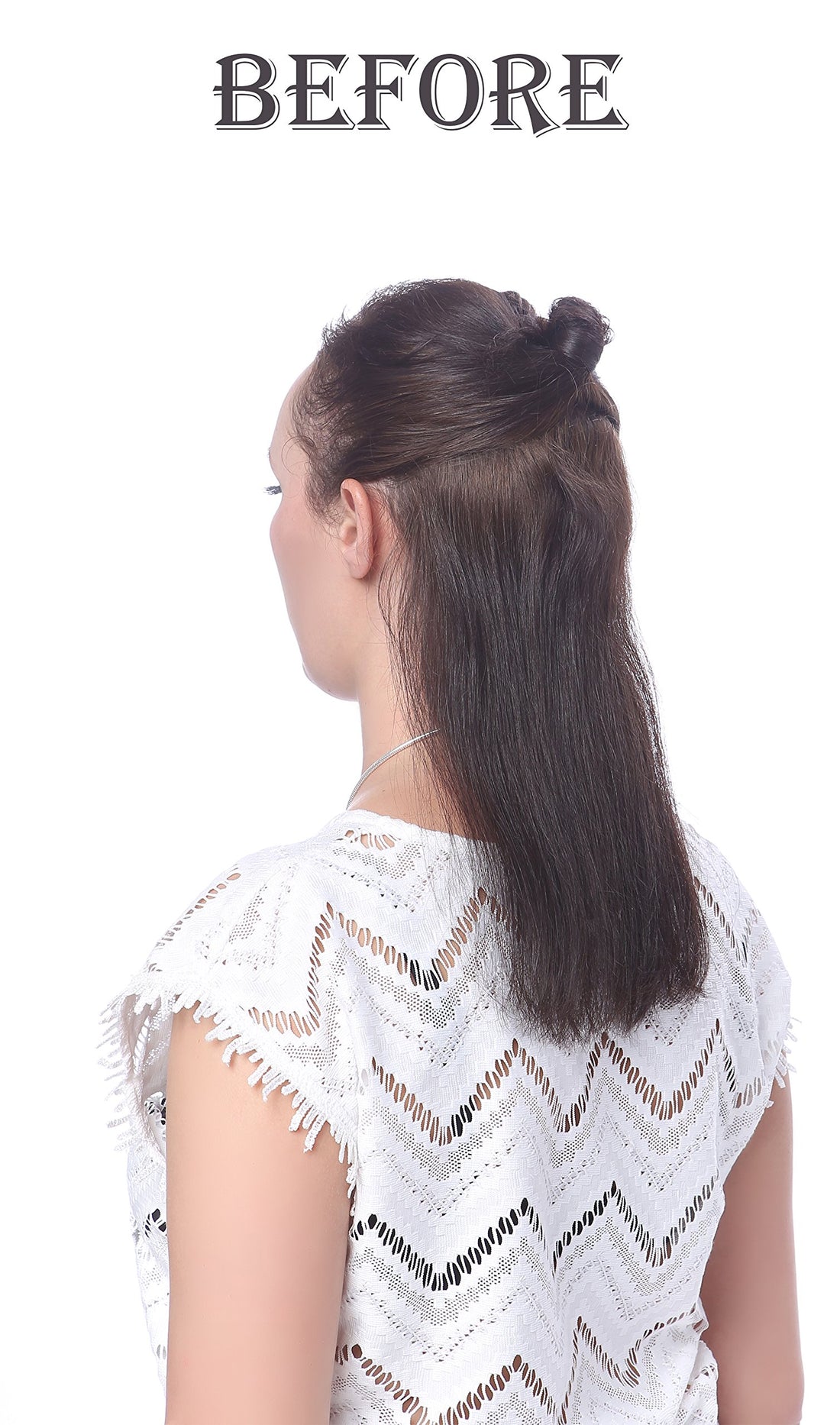 Onedor Curly Full Head Clip In Synthetic Hair Extensions 140G 1B-Off Black, 7 Piece