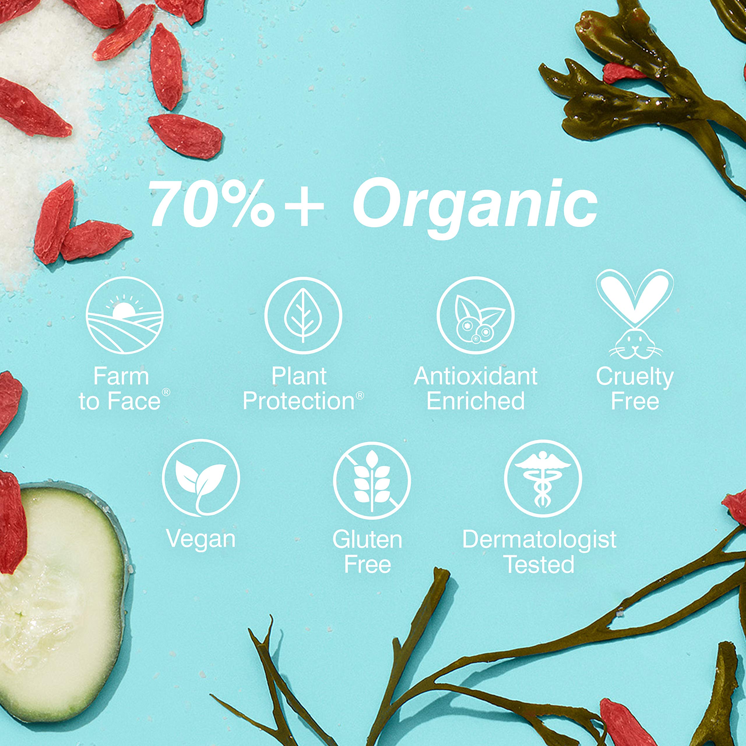 COOLA Moon Silk Face Mask Cleansing Brush, Skin Barrier Protection and Care, Applicator for Moon Silk Face Mask and Moisturizer