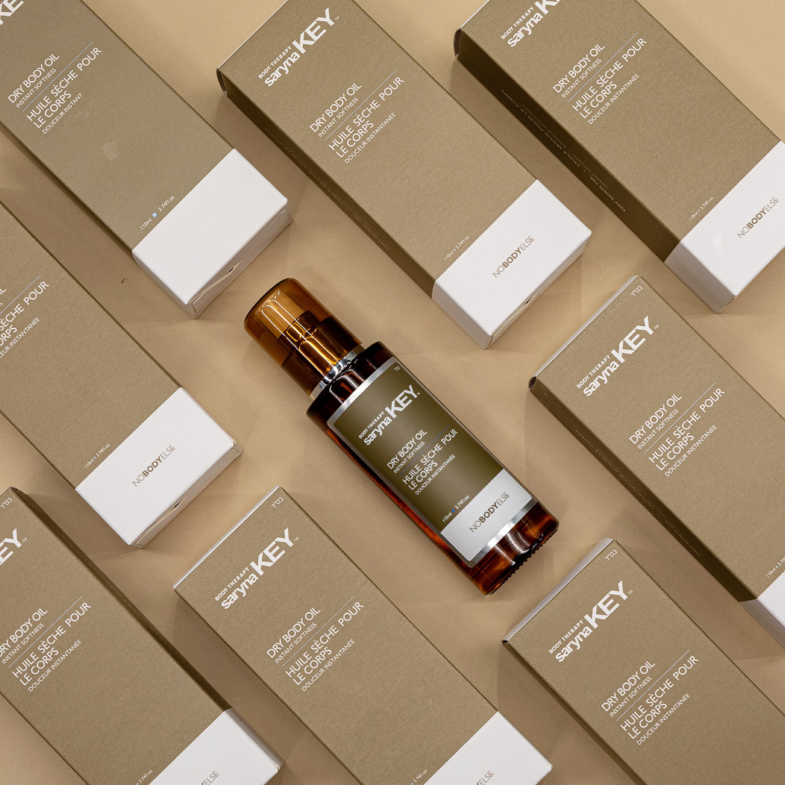 Saryna Key Body Oil for Dry Skin and Normal Skin - With Pure African Shea Butter, Olive Oil, Jojoba Oil - Oil for Women - Moisturizing Natural Shea Cream - Moisture Body Oil