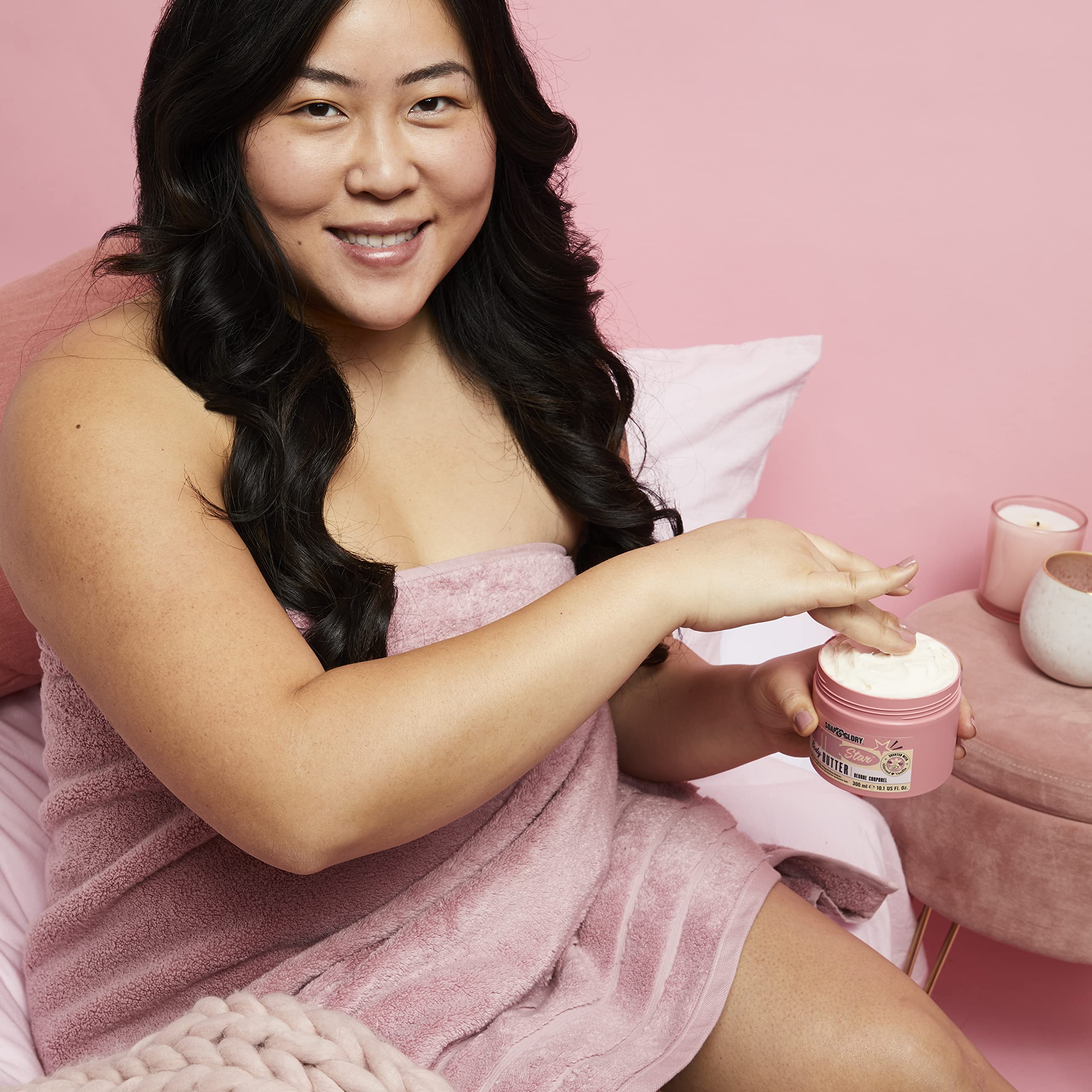 Soap & Glory Smoothie Star Body Butter - Almond & Vanilla Scented 10.1 fl oz - 1 Pack