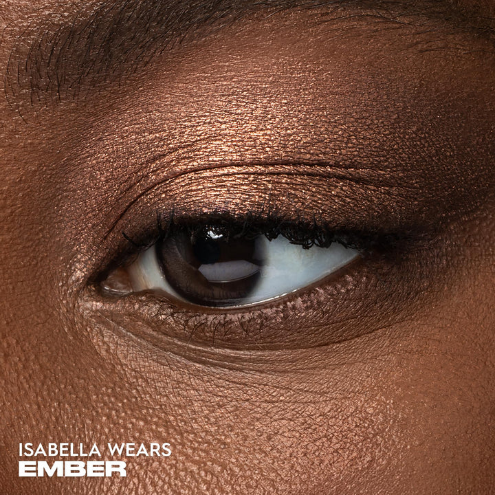 Urban Decay 24/7 Longwear Eyeshadow Single - High-Pigment Eye Shadow Compact, Smooth & Blendable Color, Up to 12HR Wear, Crease-free Makeup - Ember (deep copper metallic)