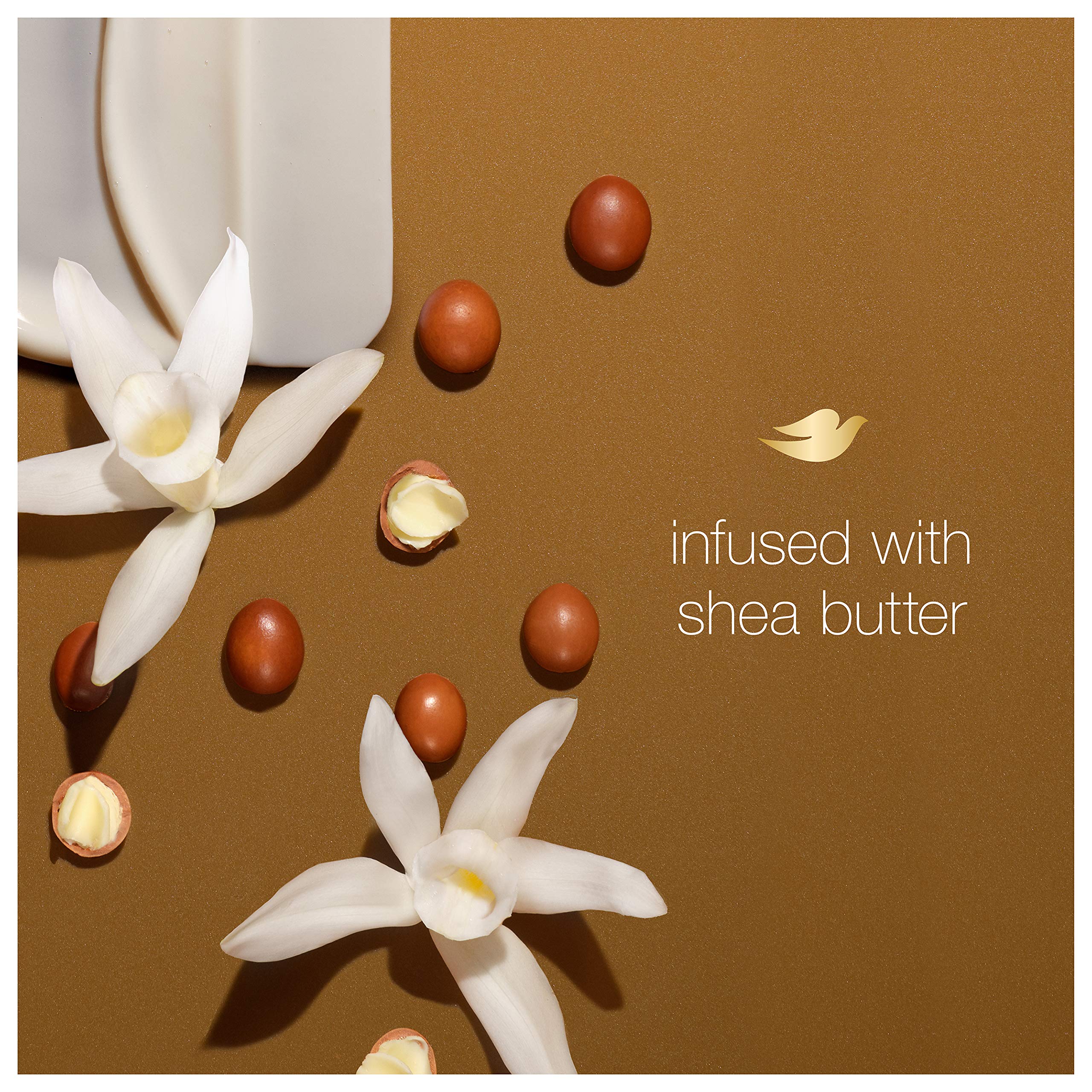 Dove Pampering Body Wash Nourishes & Feeds Skin Shea Butter with Warm Vanilla Effectively Washes Away Bacteria While Nourishing Your Skin 22 oz 2 Count