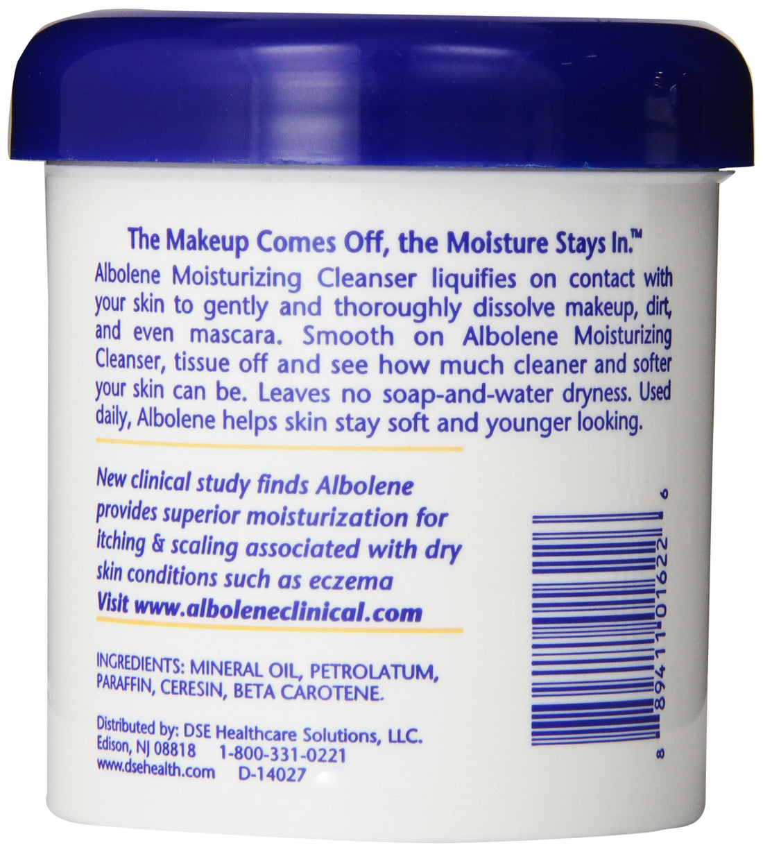 Albolene Moisturizing Cleanser 12oz ( 2pack)