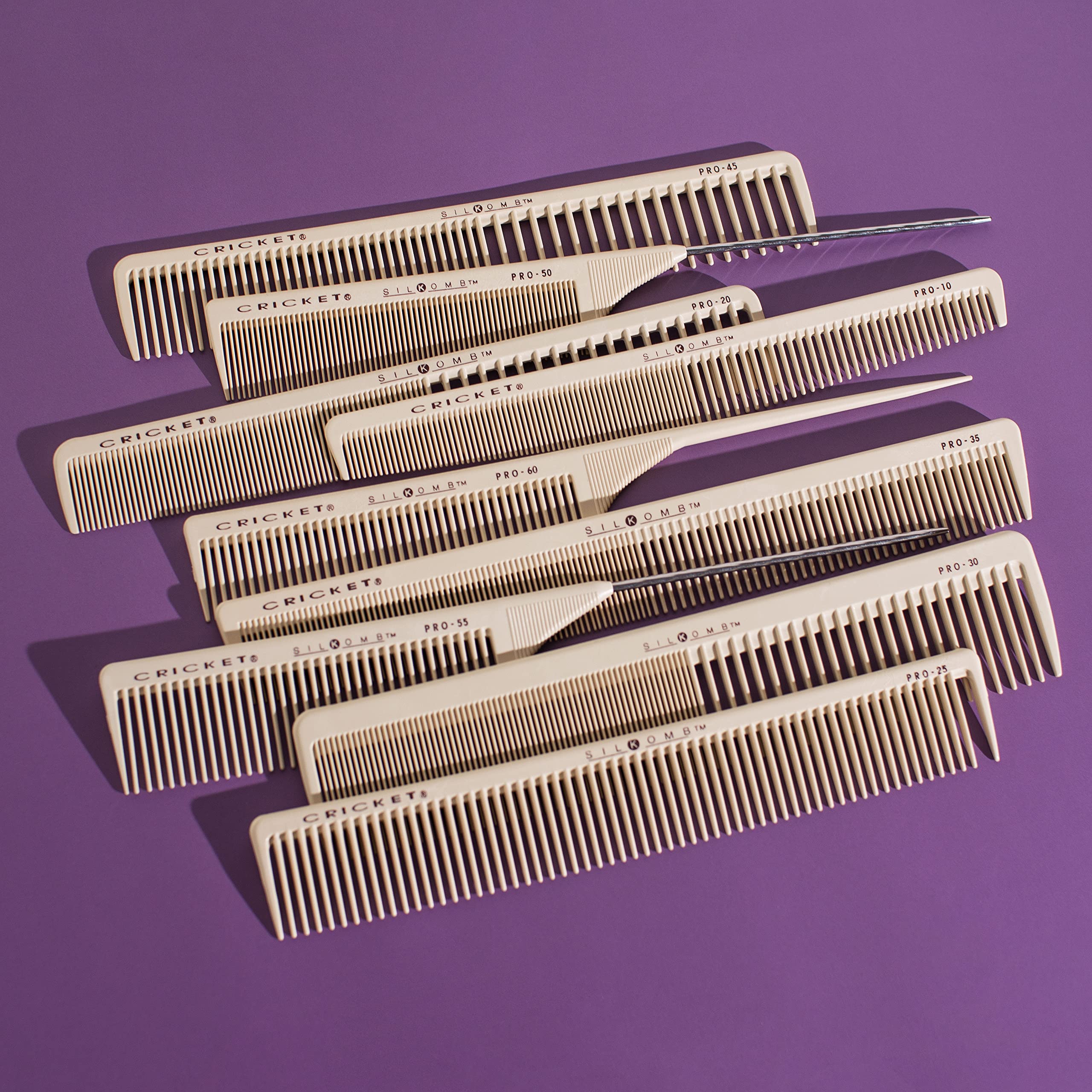 Cricket Silkomb Seamless Teeth, Pro 35 Extra Long Cutting