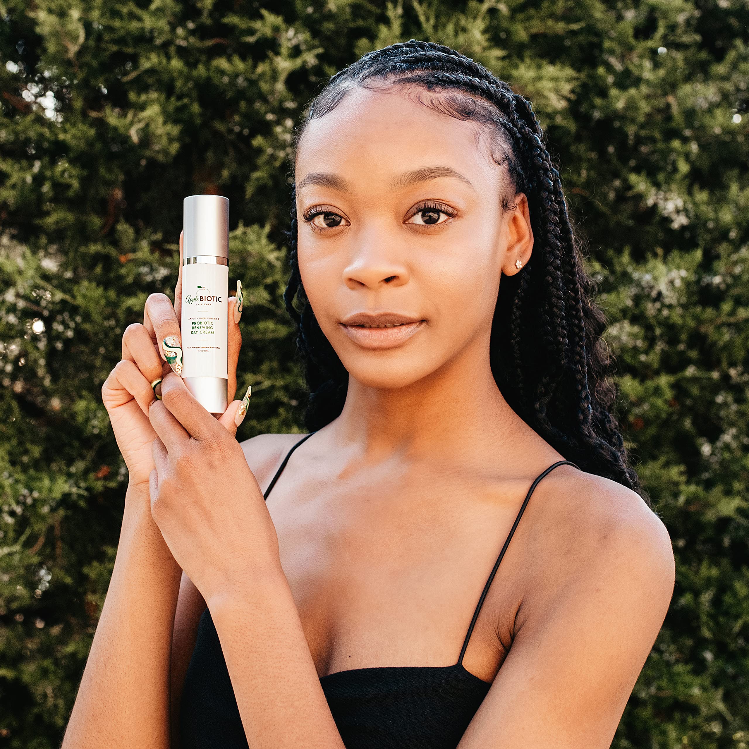 Apple Cider Vinegar Face Cream 2 PK - Hydrating, Redness Relief Face Moisturizer Lotion For Dry, Oily, Sensitive Skin, Natural Green Tea, Chamomile, Raw ACV Anti-Aging Skincare