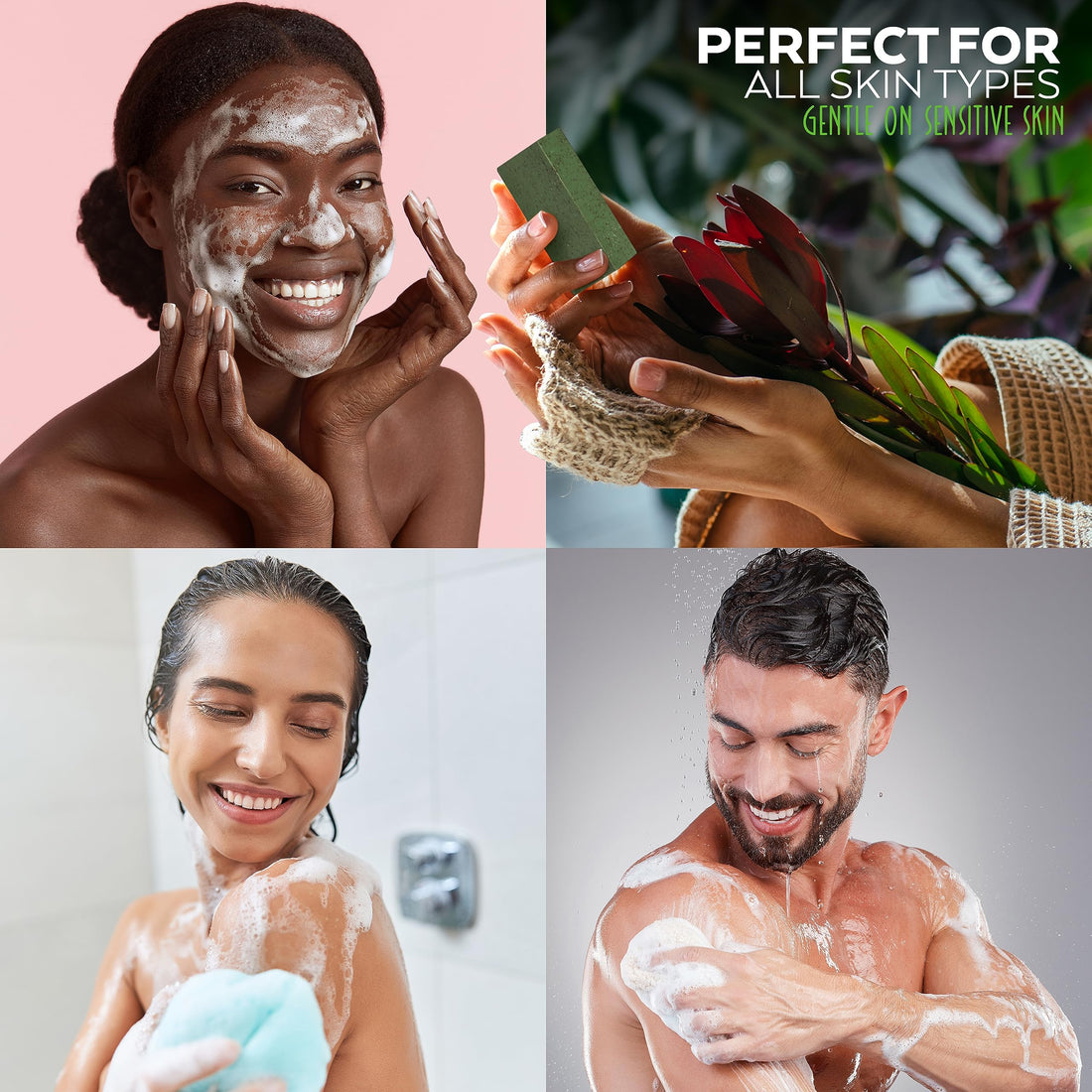 Dead Sea Mud and Neem Soap Bar for Face & Body - Natural and Organic Ingredients – For All Skin Types – Made in the USA 4.5 4oz