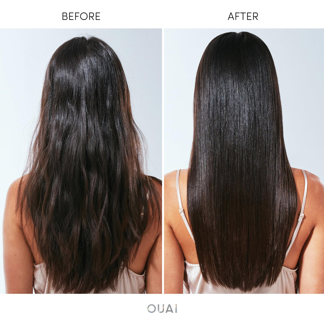 OUAI Hair Gloss - In-Shower Shiny Hair Treatment with Frizz Control - Heat Protectant Hair Glaze Infused with Hyaluronic Acid, Rice Water + Panthenol - Paraben, Phthalate & Sulfate Free (6 Oz)