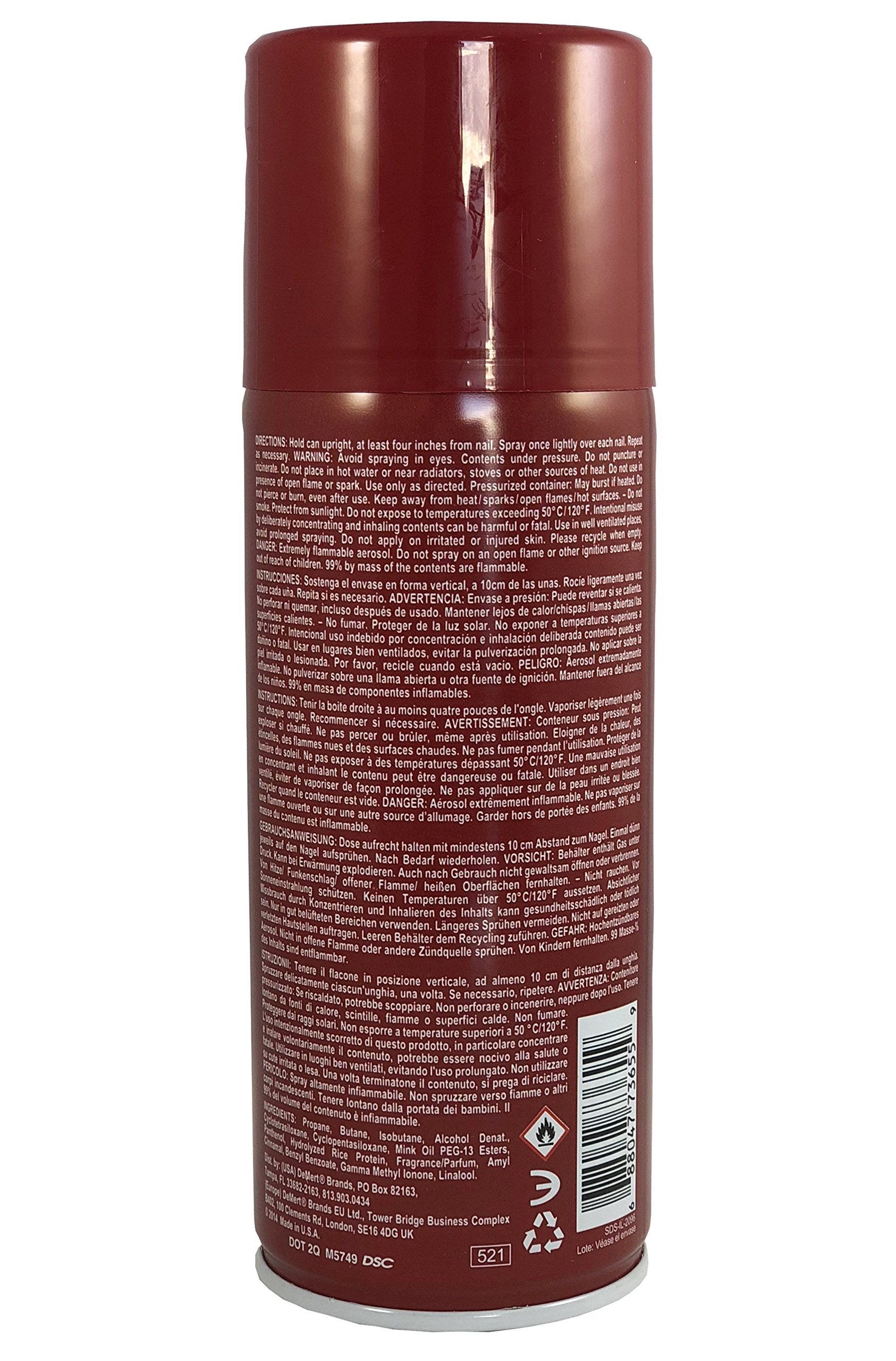 3-Pack: Demert Nail Enamel Dryer-7.5 Oz (3-Pack)