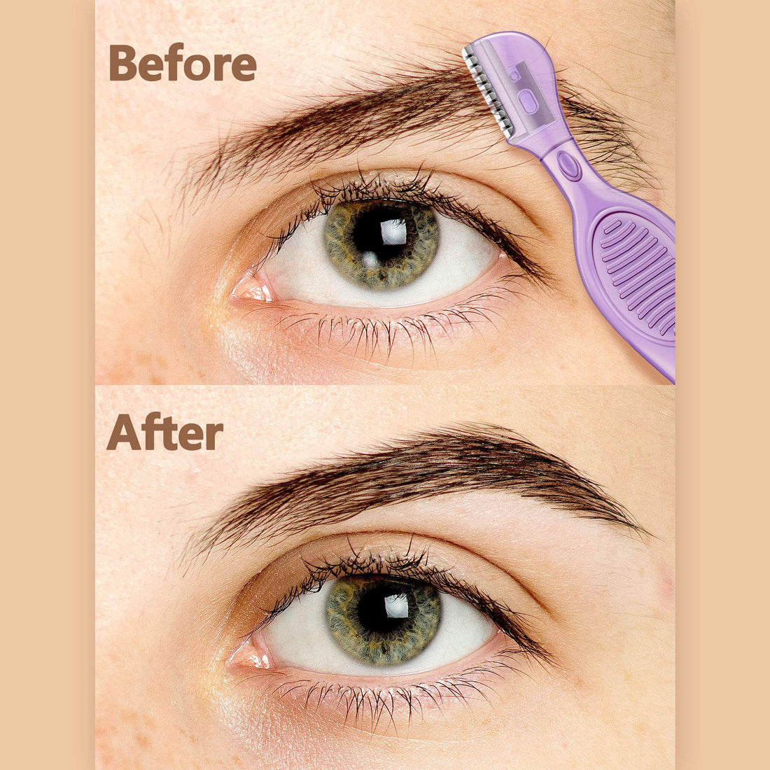 28 Pieces Eyebrow Razor Eyebrow Knife Eyebrows Shaper Trimmer Shaver Facial Hair Razor Tool