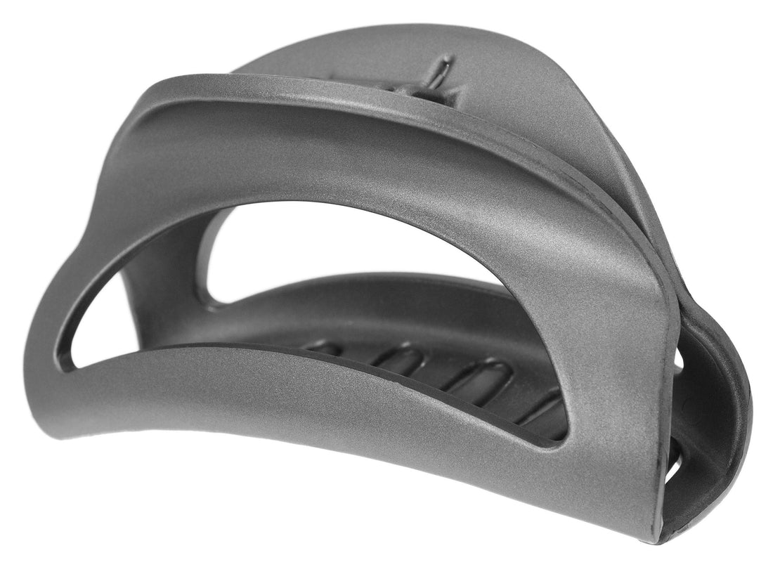 France Luxe Large Cutout Curve Jaw - Matte Graphite