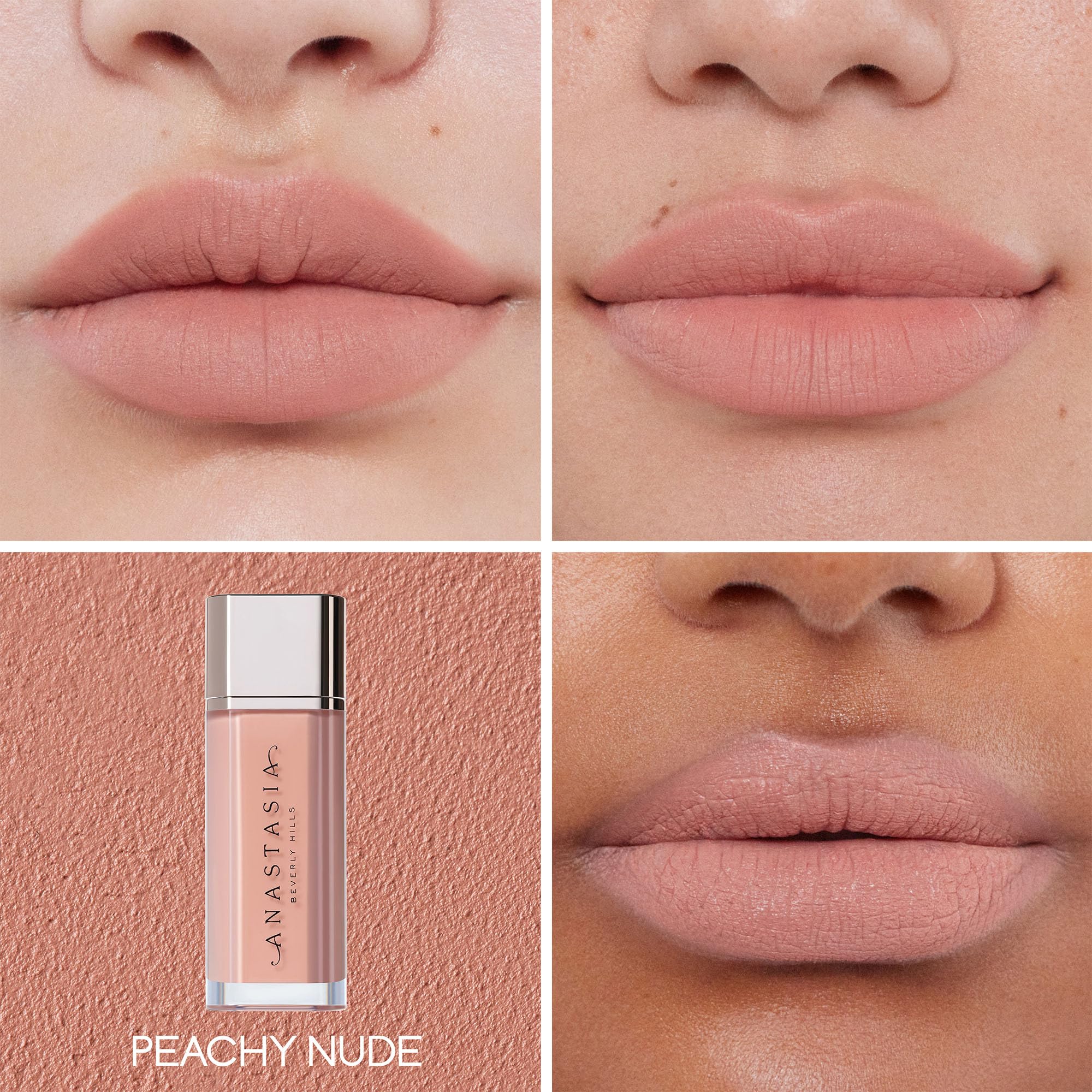 Anastasia Beverly Hills - VELVET LIPS Mini Lip Velvet Duo - Softy + Peachy Nude
