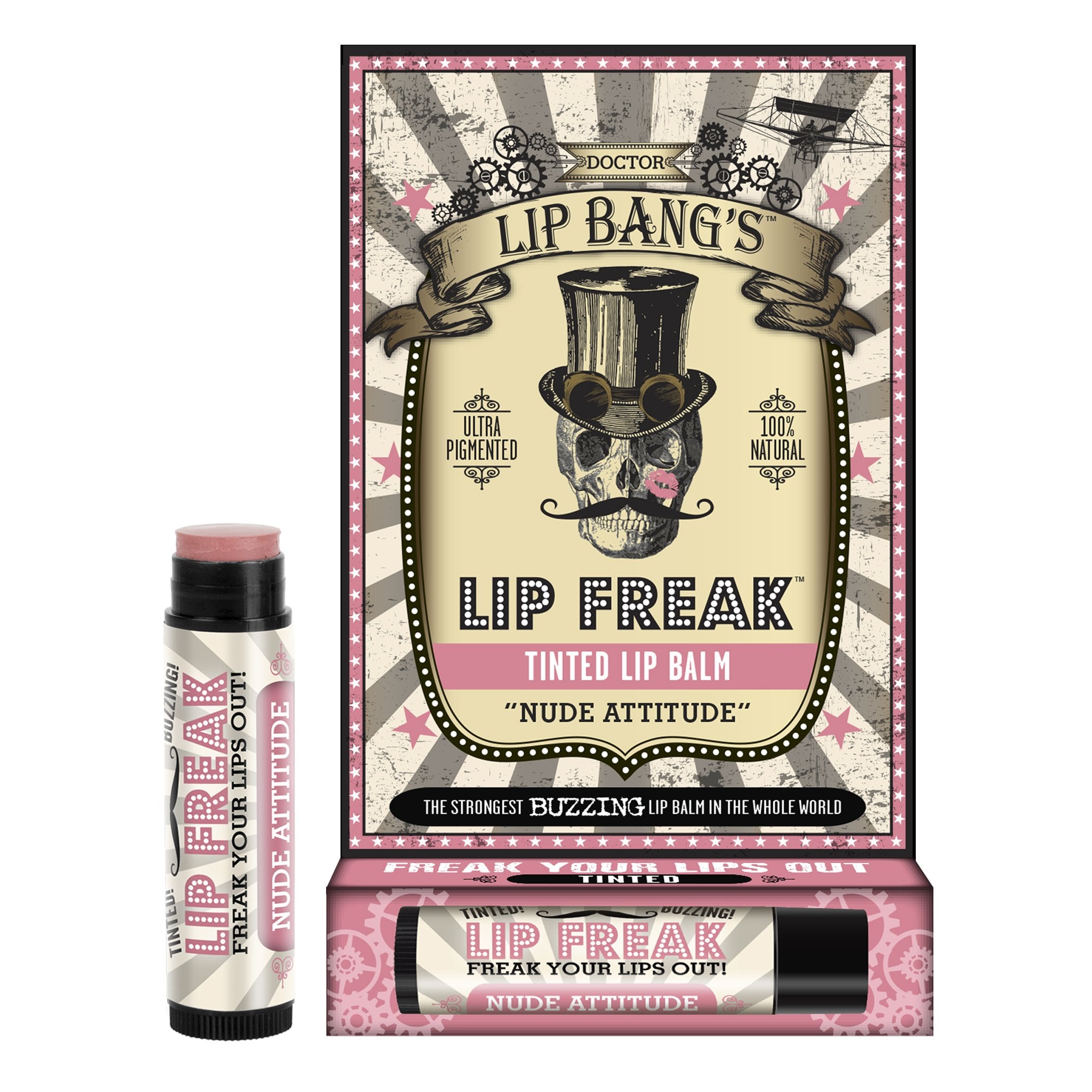 Doctor Lip Bang's Lip Freak Tints Nude Attitude