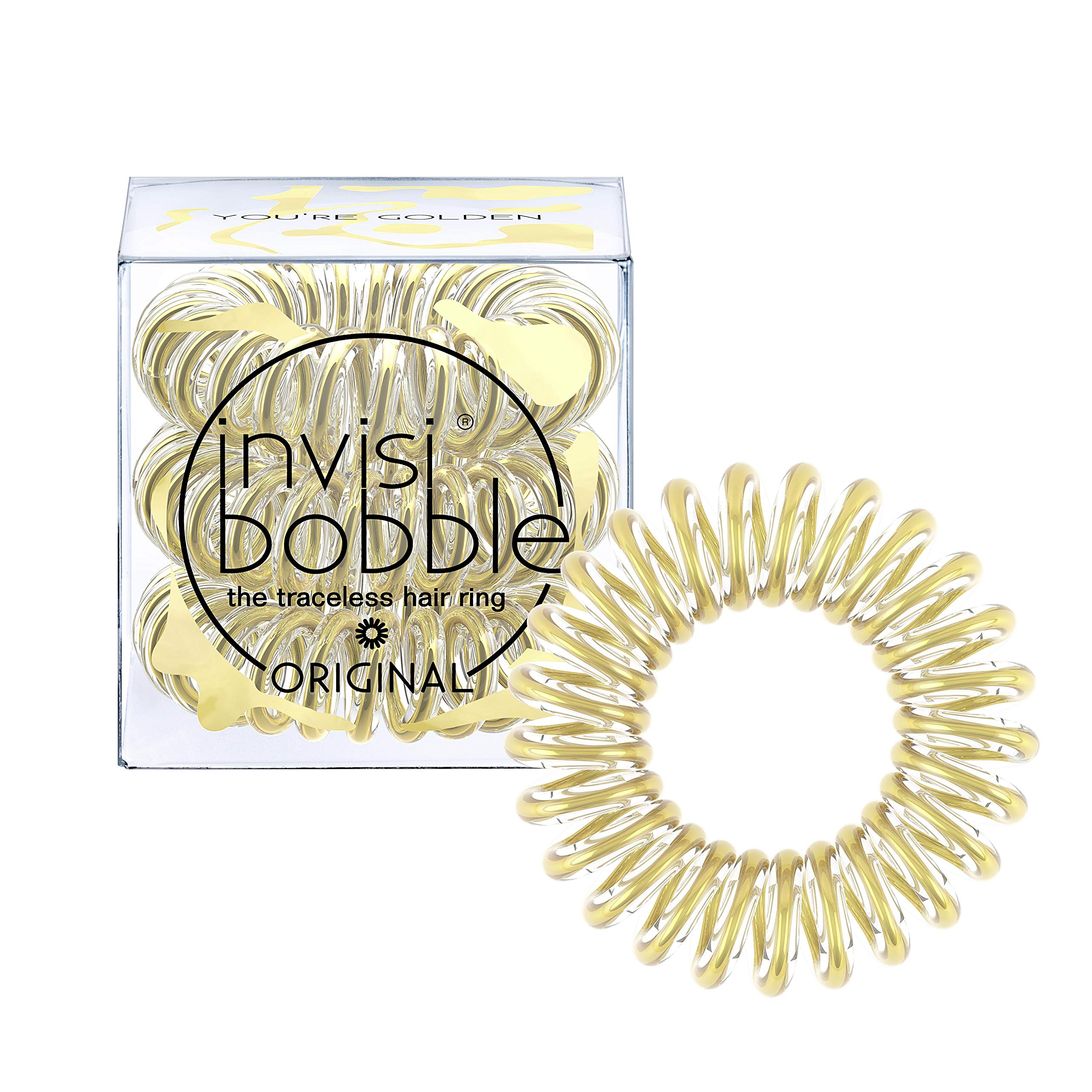 Invisibobble Time To Shine Edition You´Re Golden Traceless Hair Ring