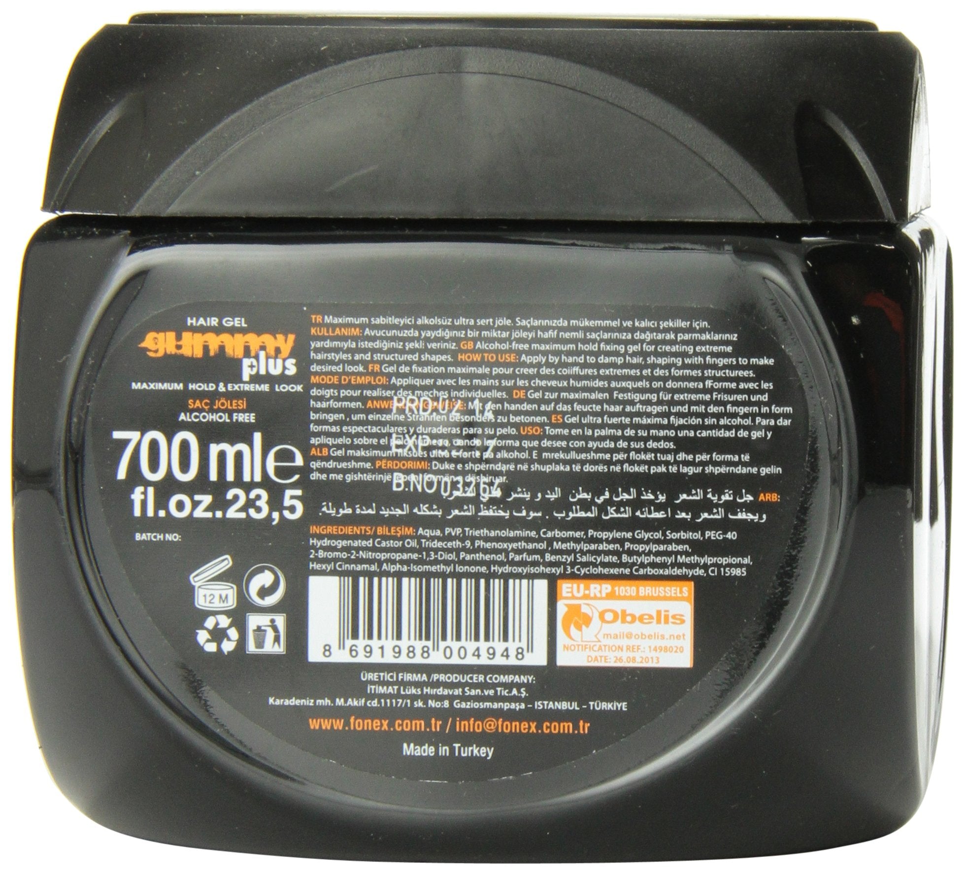 Gummy Plus Hair Gel, 23.5 Fl Oz