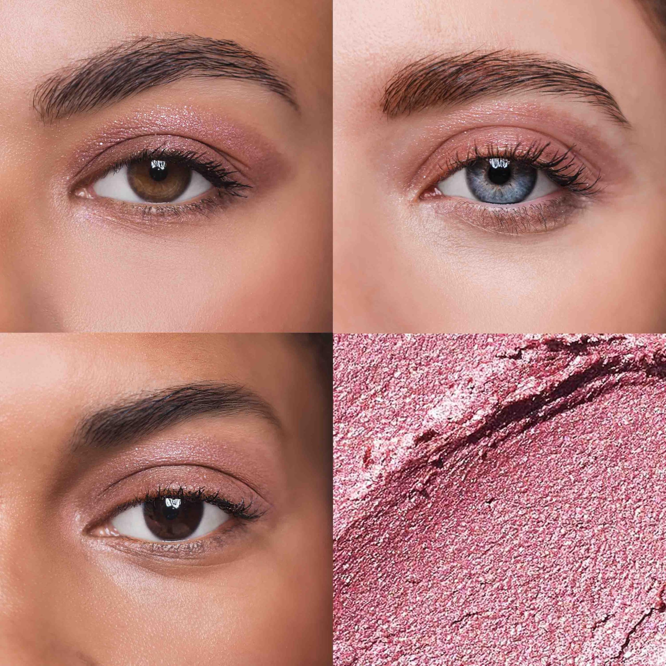 Zev Eyeshadow Stick – ShadeRush 2-in-1 Cream Eyeshadow Stick – Cream-to-Powder Eye Shadow with Built-in Smudger – Shimmer Makeup – Waterproof and Crease-Proof – Mauve Shimmer