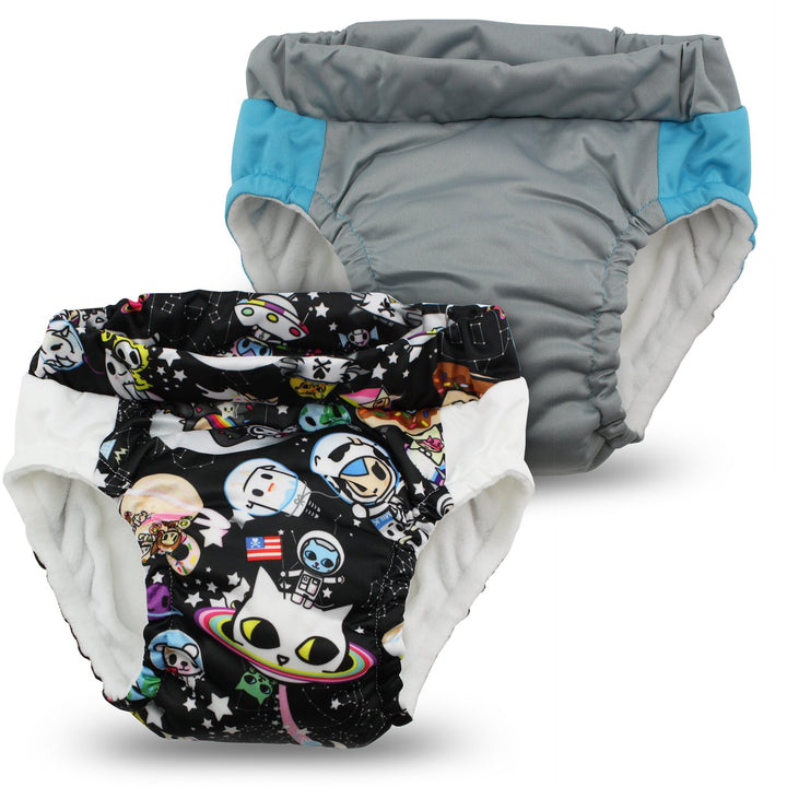 Kanga Care Lil Learnerz Toilet Training Pants, Tokispace & Platinum, Medium