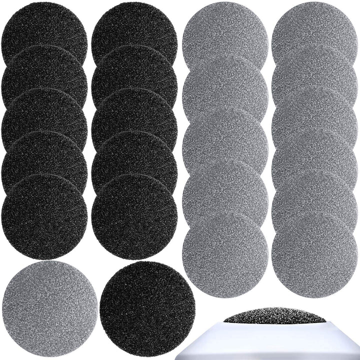 20 Pieces Regular Coarse Replacement for Portable Electric Foot Grinder Foot File Callus Remover Electric Callus Remover Hard Skin Eliminator Grind Head for Cracked Heels Dead Skin