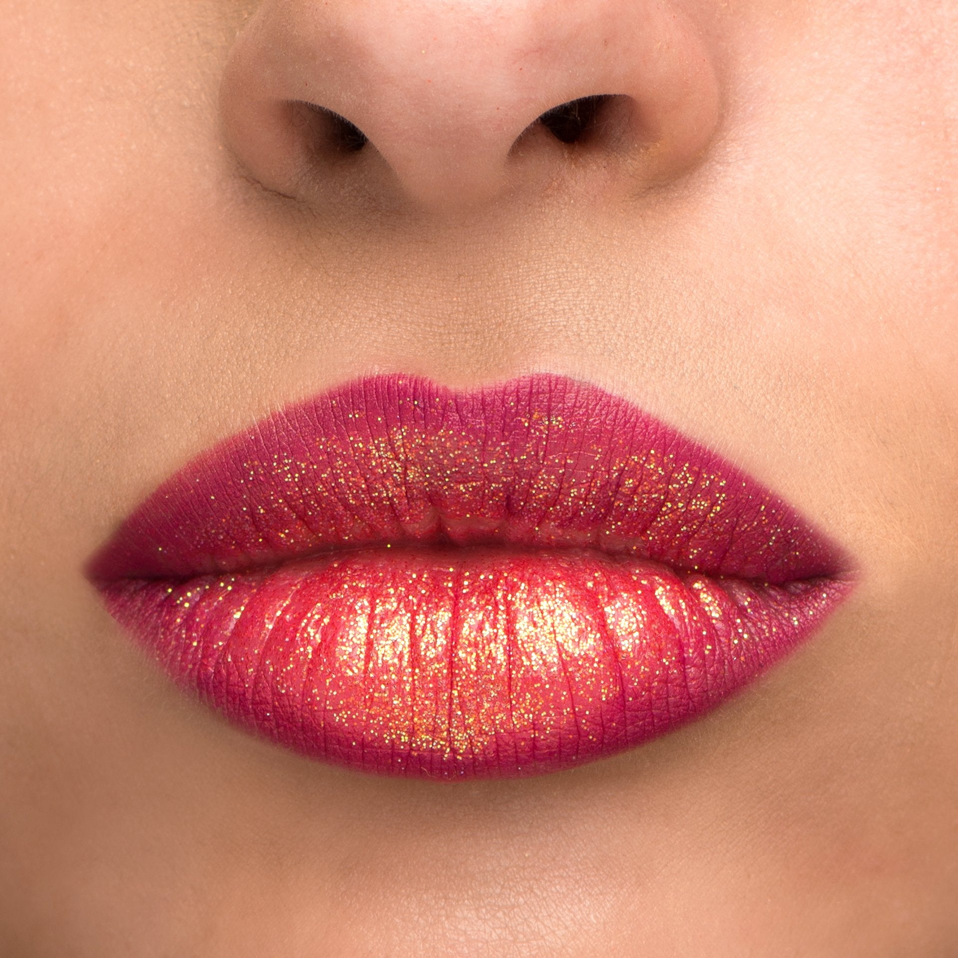 GLITTIES - Cinnabar - Cosmetic Grade Extra Fine (.006) Loose Glitter Powder Safe for Skin! Perfect for Makeup, Body Tattoos, Face, Hair, Lips, Soap, Lotion, Nail Art - (10 Gram Jar)