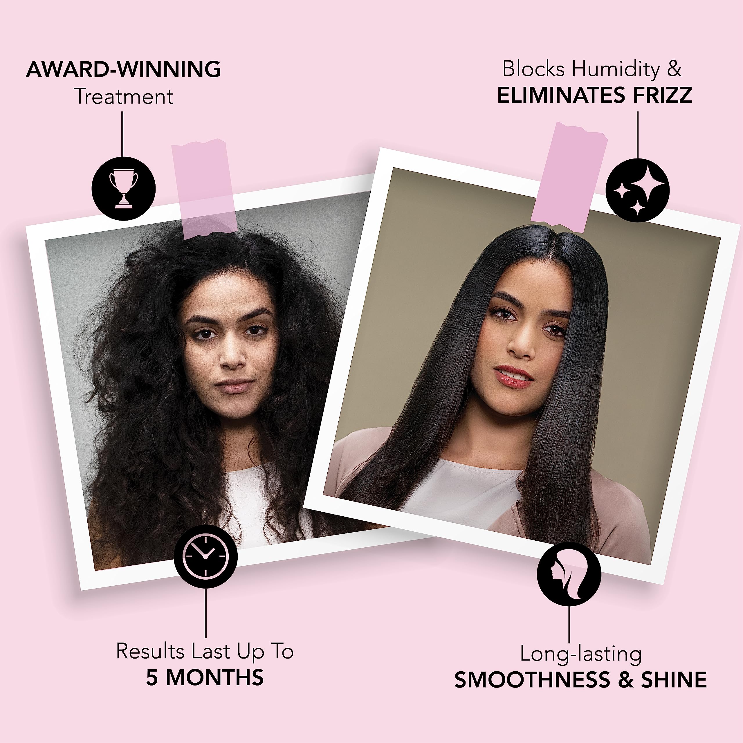 Keratin Complex - NKST Natural Keratin Smoothing Treatment System - 16 fl oz