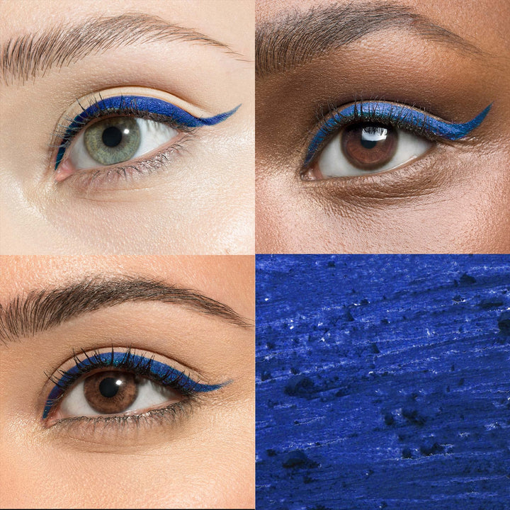 Julep When Pencil Met Gel Sharpenable Multi-Use Longwear Eyeliner Pencil - Ocean Blue & Blackest Black - Transfer-Proof - High Performance Liner Duo.