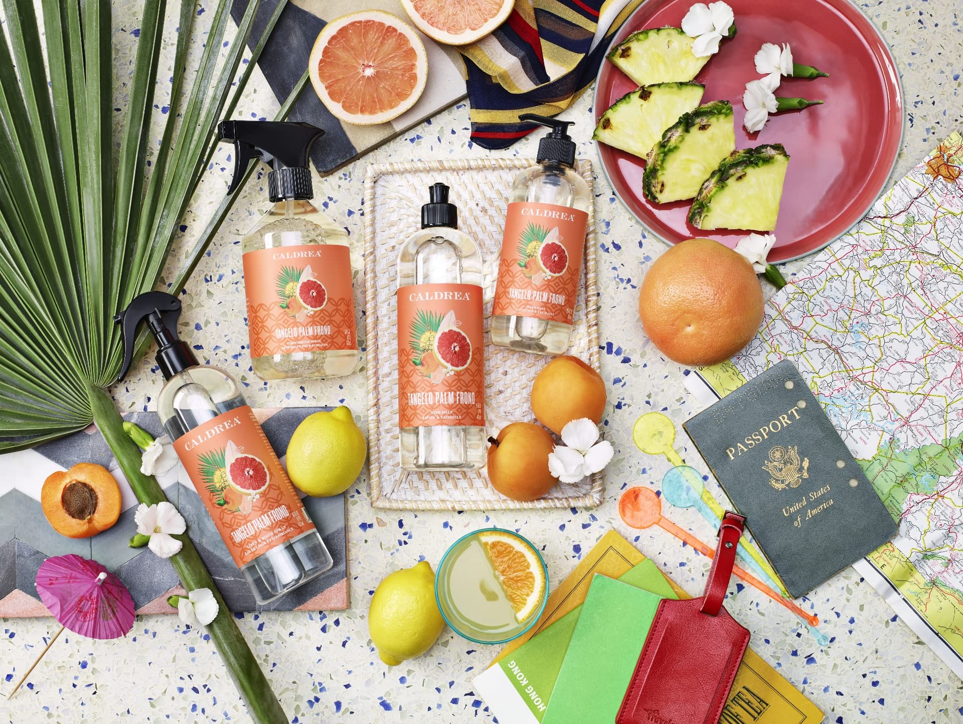 Caldrea Tangelo Palm Frond Hand Soap Refill 32 oz