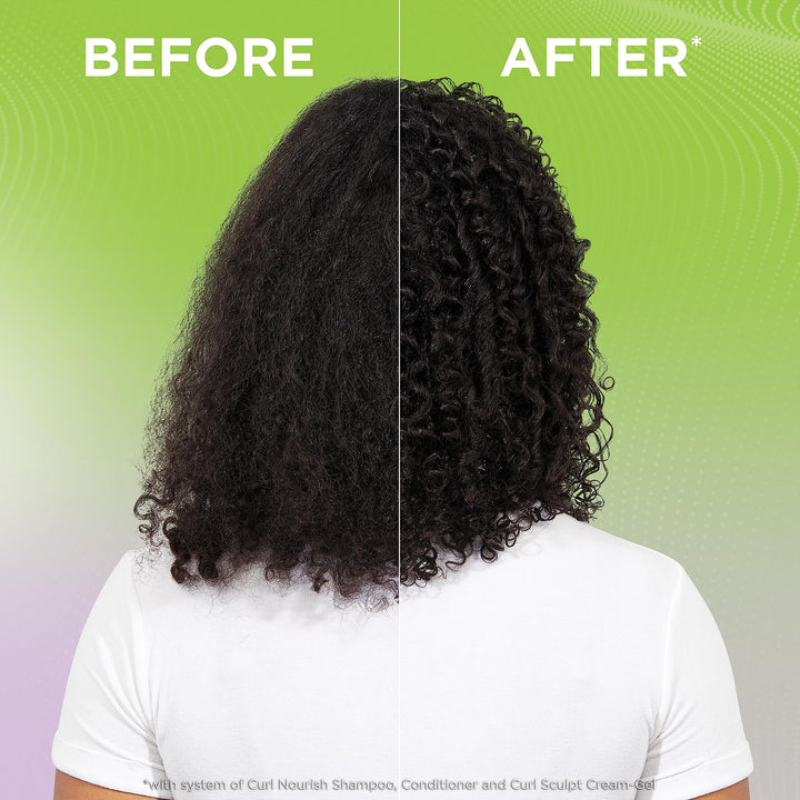 Garnier Fructis Style Curl Sculpt Conditioning Cream Gel, Curly, 5.1 oz. (Packaging May Vary)