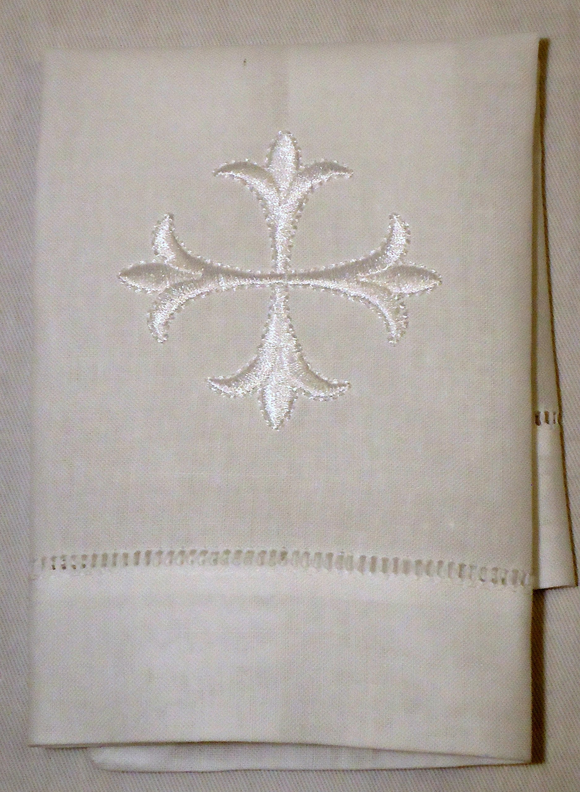 Integrity Designs Baby Baptism Cloth with White Cross