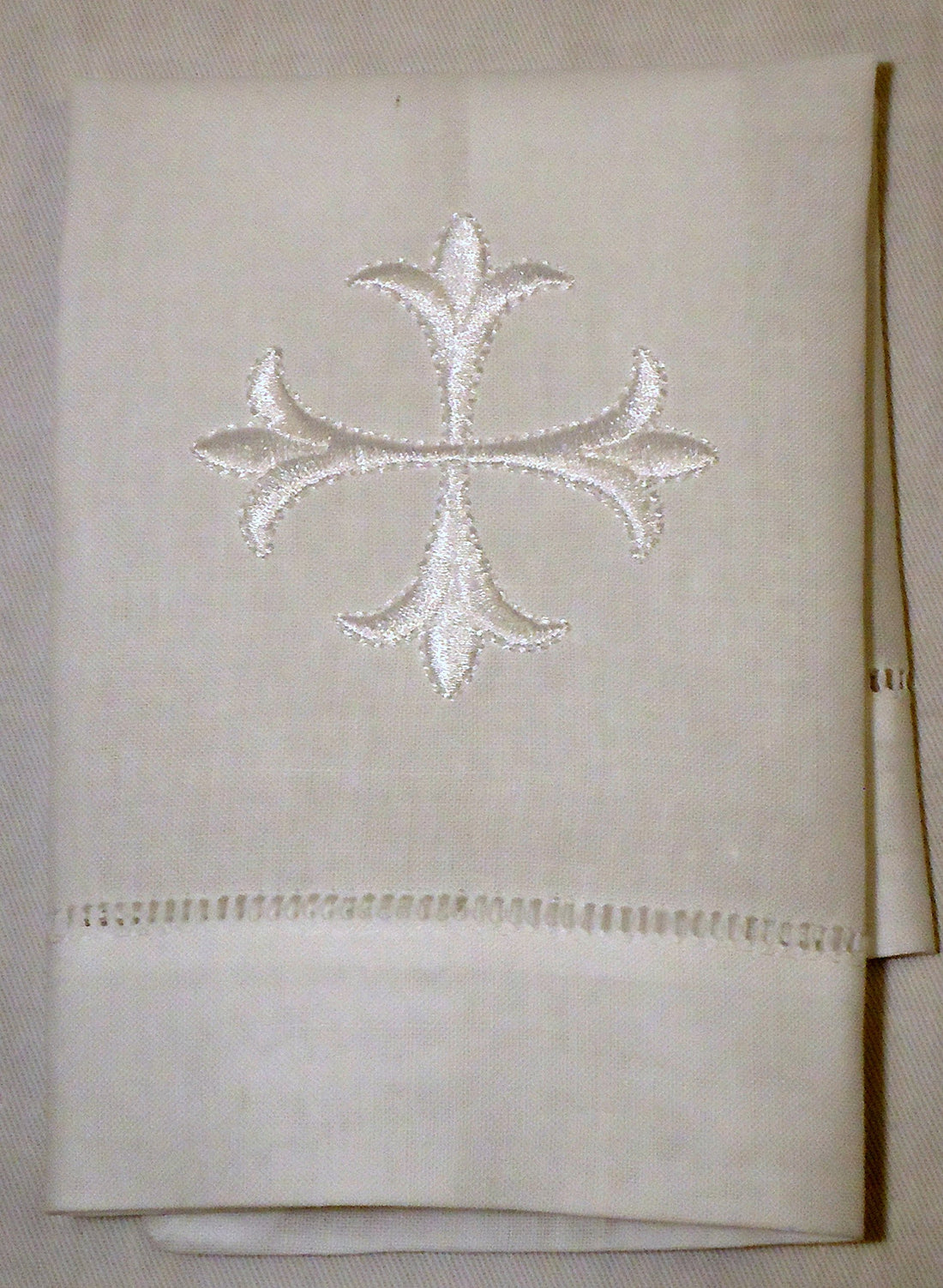 Integrity Designs Baby Baptism Cloth with White Cross