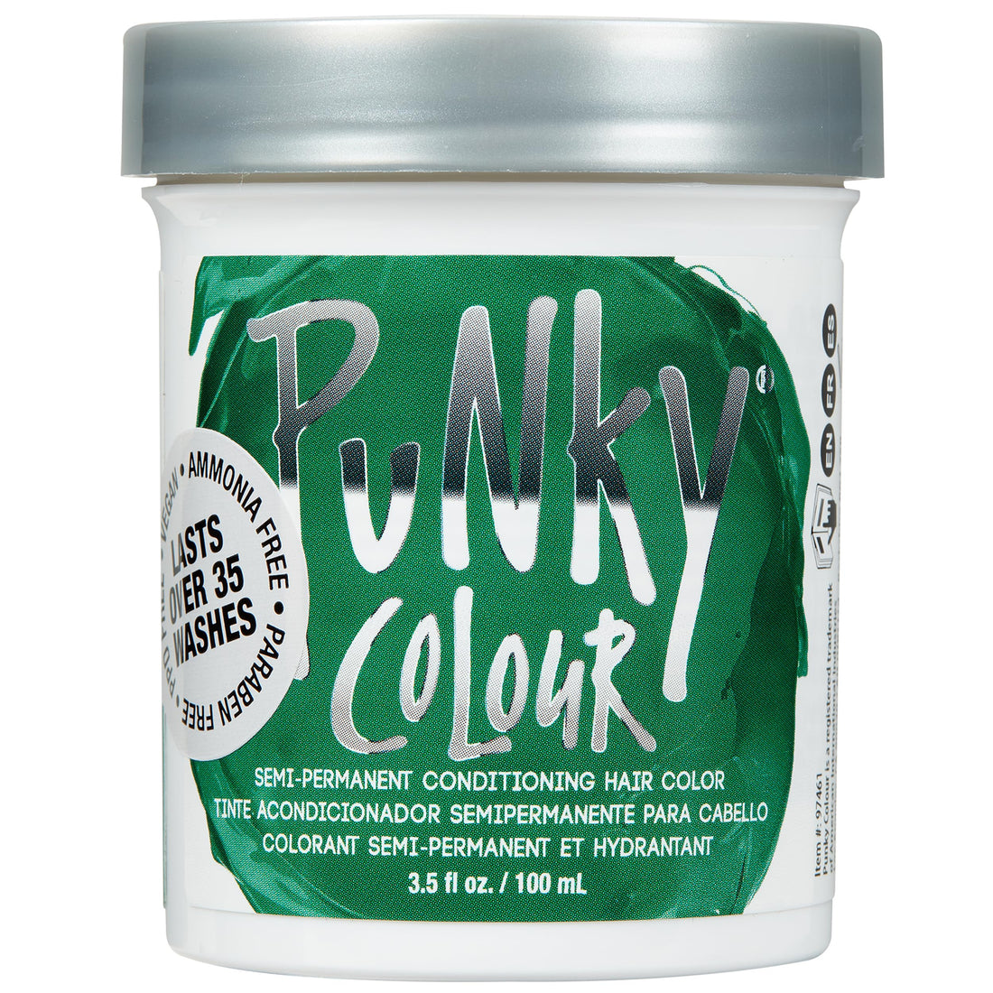 Punky Jerome Russell Semi Permanent Hair Color Conditioning, 100Ml - Alpine Green (Pack Of 1)
