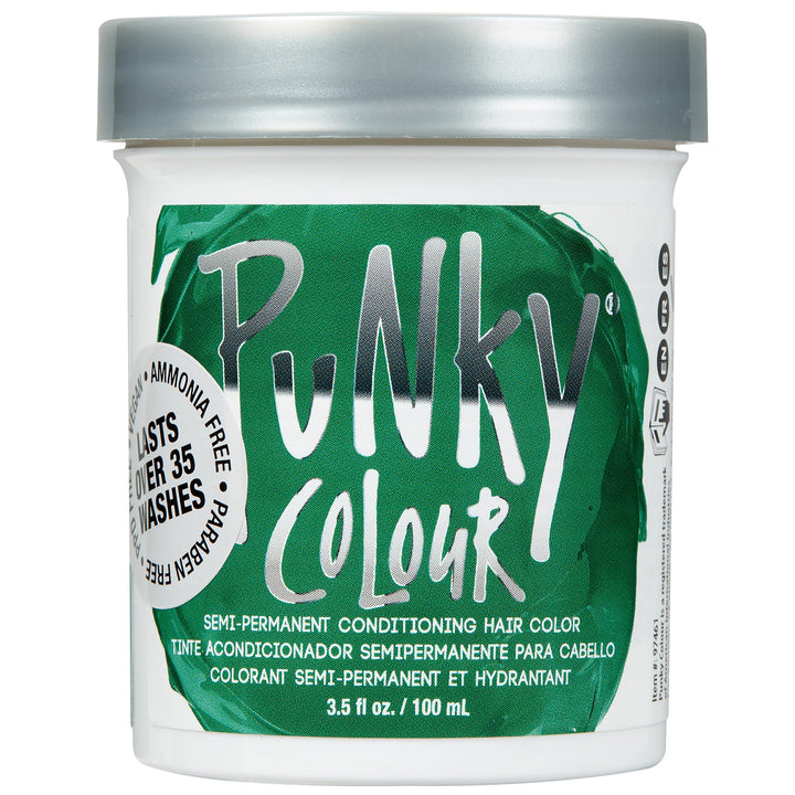 Punky Jerome Russell Semi Permanent Hair Color Conditioning, 100Ml - Alpine Green (Pack Of 1)